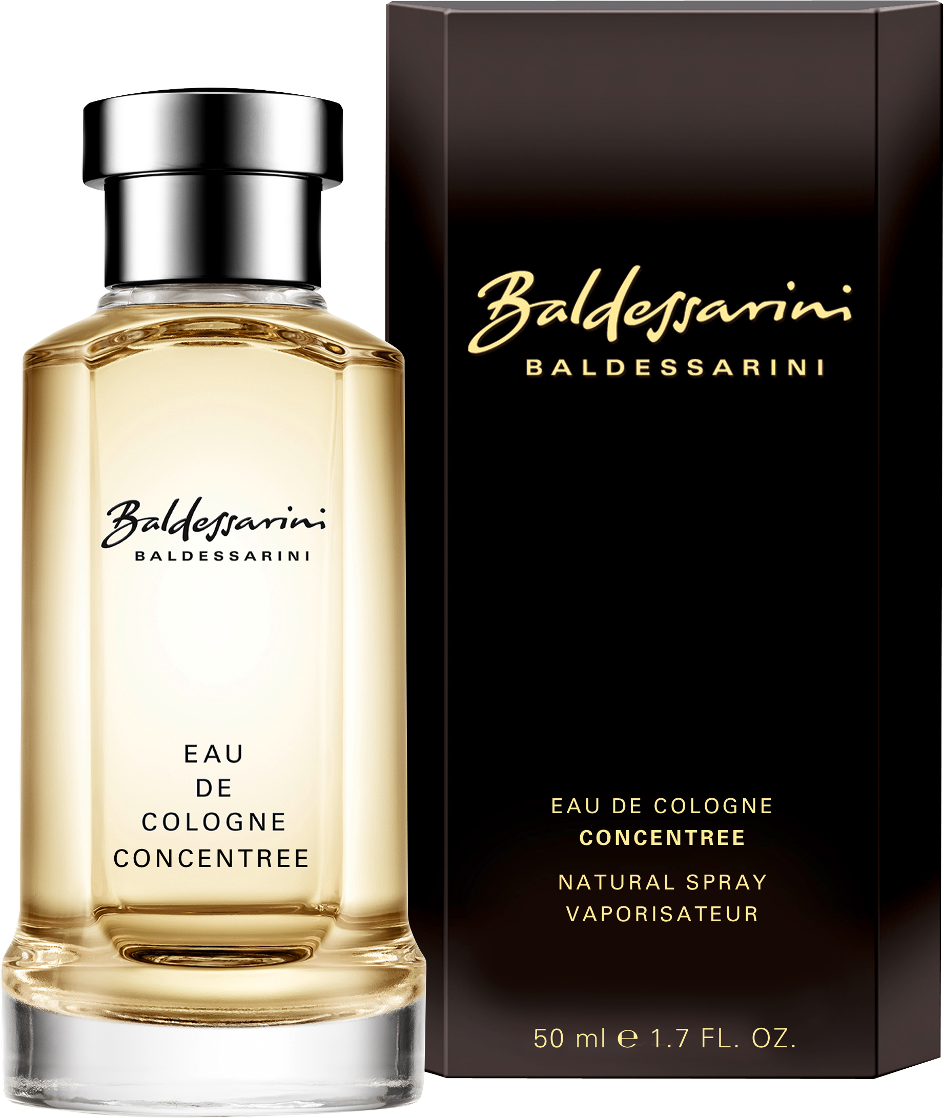 BALDESSARINI Eau de Cologne »Classic Eau de Cologne Concentrée« Herrenduft mit holzig-würziger Note, Mandarine und Moschus. schwarz Eau de Cologne...