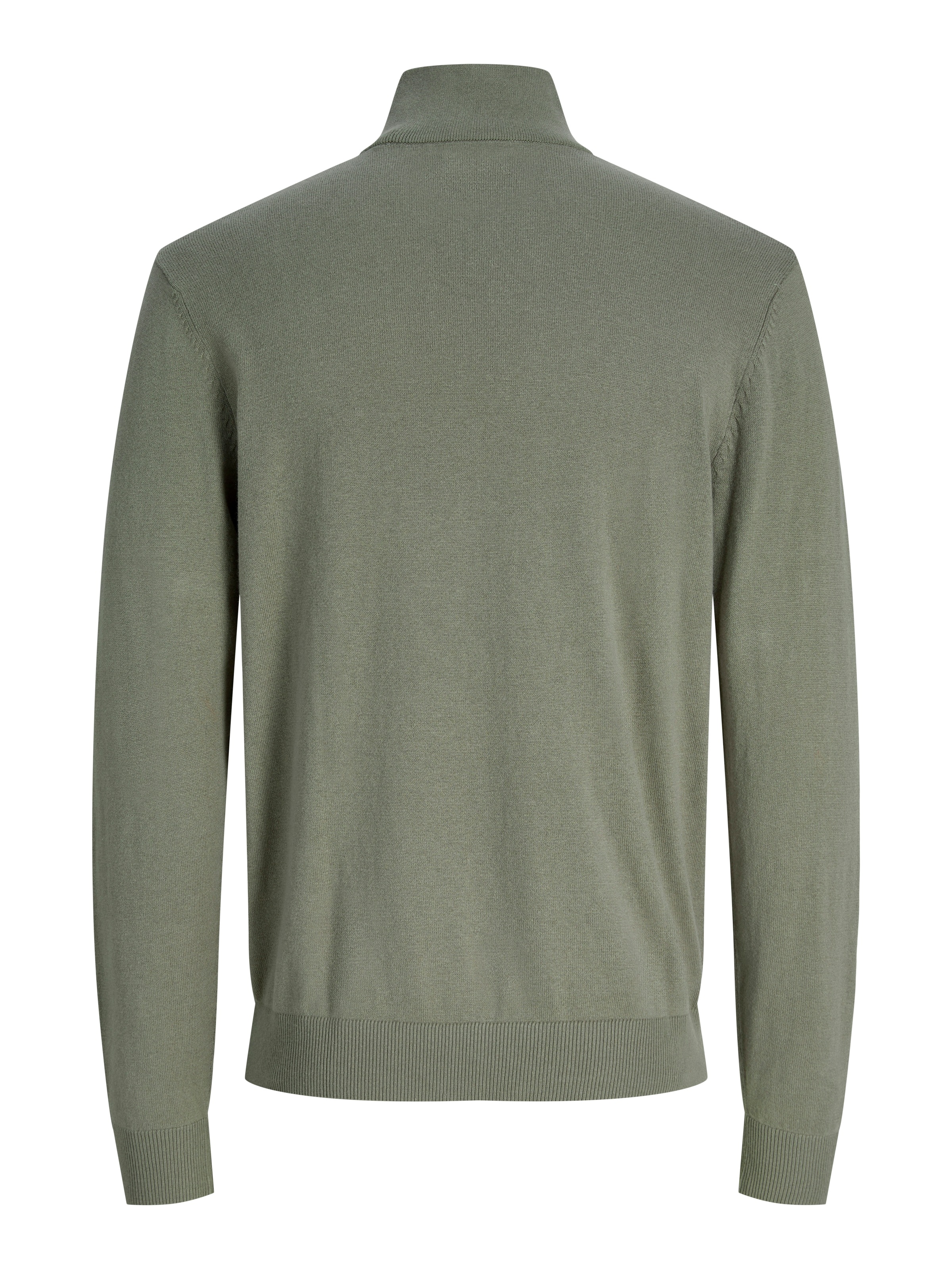 Jack & Jones Troyer »JJEEMIL KNIT HALF ZIP NOOS« Baumwollmischung, regular fit