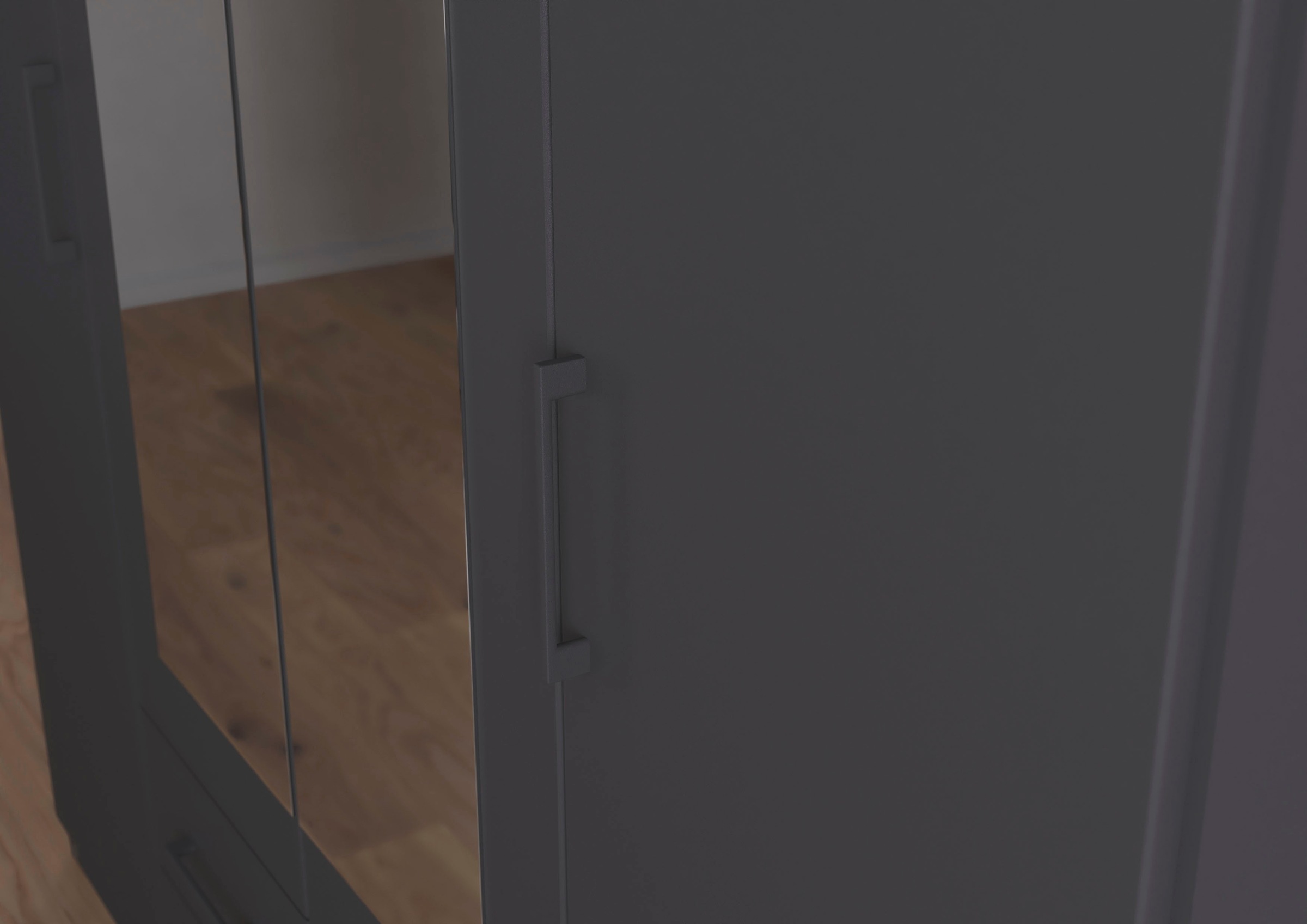 rauch Drehtürenschrank »Kleiderschrank Schrank Garderobe KREFELD optional mit Spiegel«, mit 3 Griff-Varianten, inkl. praktischen Schubladen MADE IN GERMANY