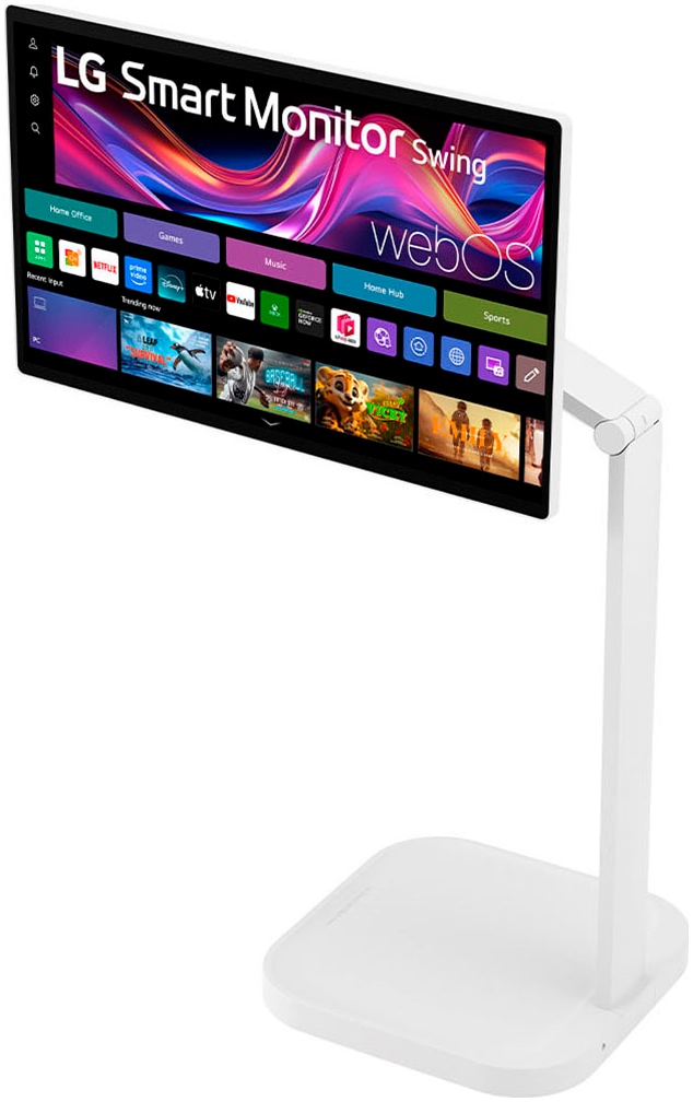 LG LED-Monitor »32U889SA 31,5 Zoll 4K-UHD IPS-Smart Monitor« 80 cm/32 ″  3840 x 2160 px 5 Reaktionszeit 60 Hz mit Touchscreen und Standfuß mit Rollen