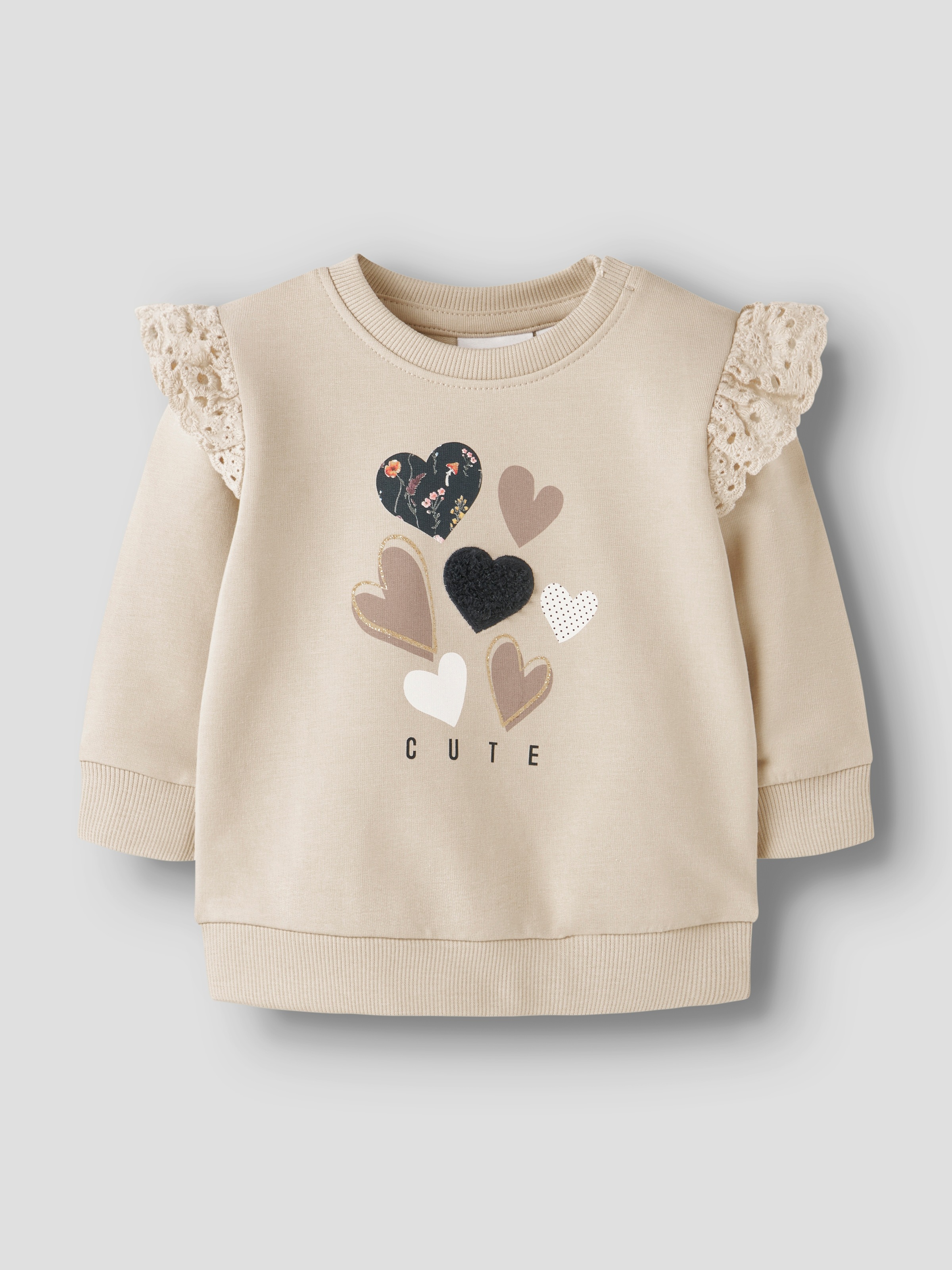 Name It Sweatshirt »NBFLUISA LS SWEAT UNB«