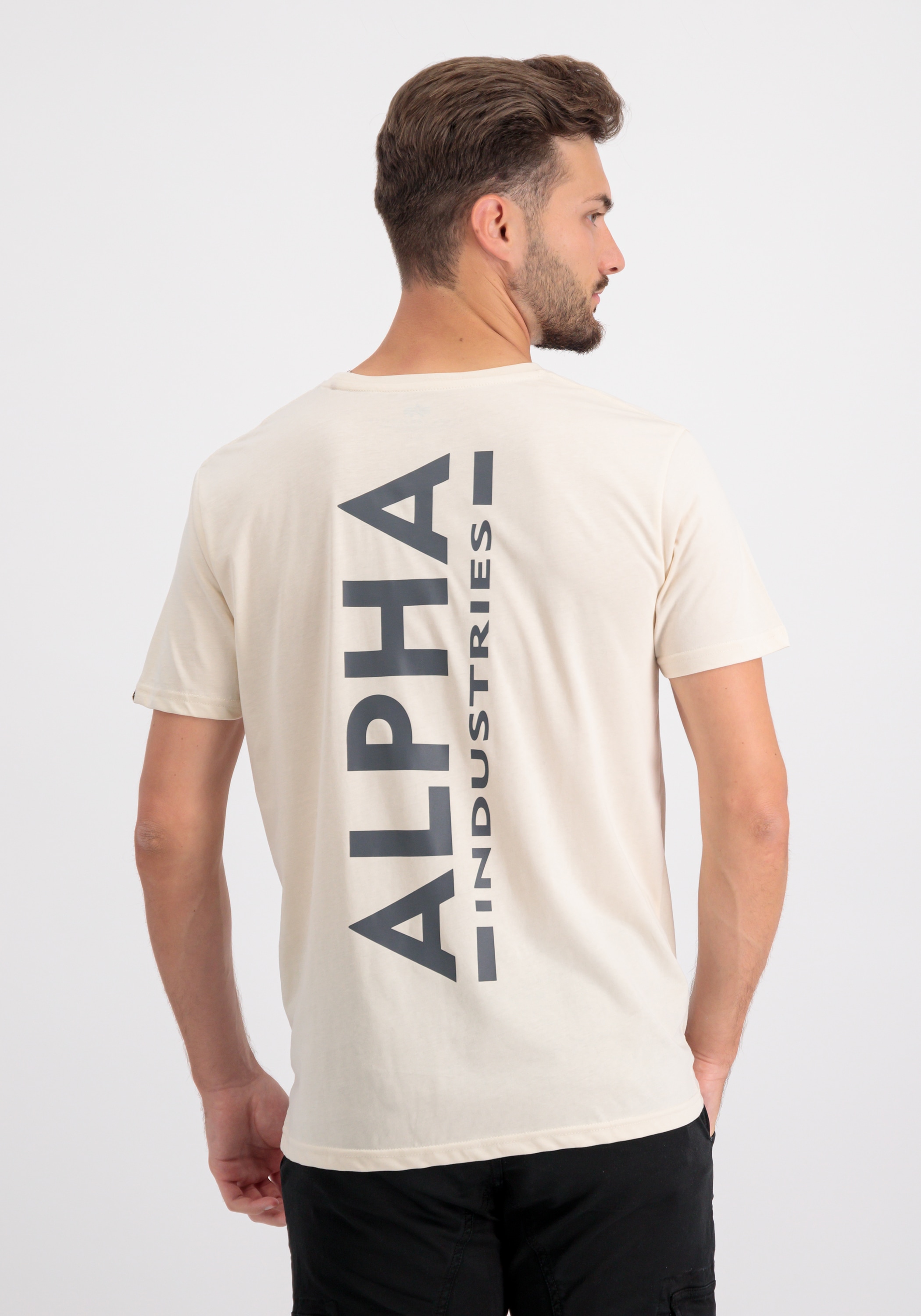 Alpha T-Shirts Industries »Alpha kaufen Backprint Industries T« - T-Shirt online Men