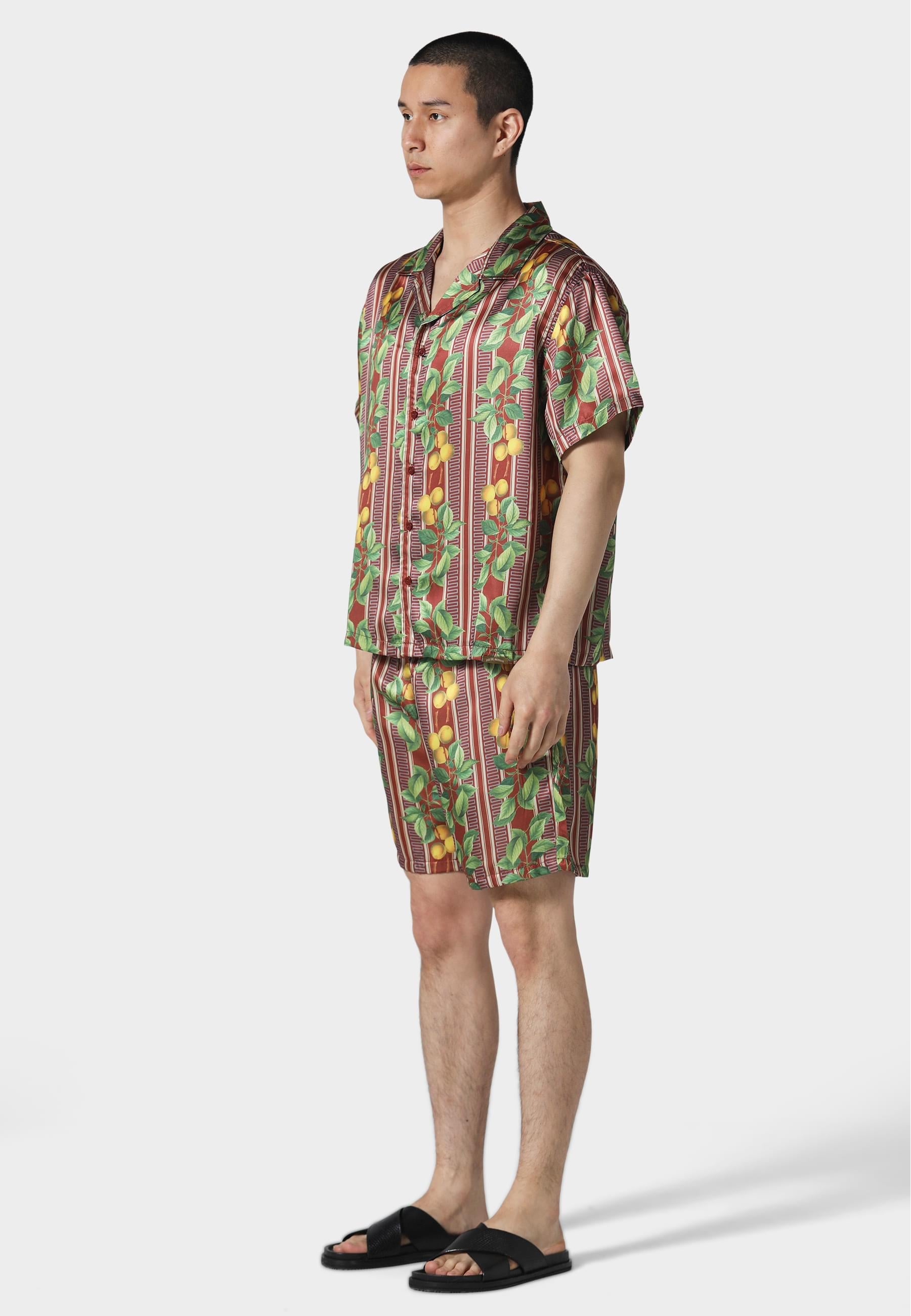 Pas De Monaco Langarmhemd »Pas De Monaco FRUITS CUBAN SHIRT« 1 Stk.