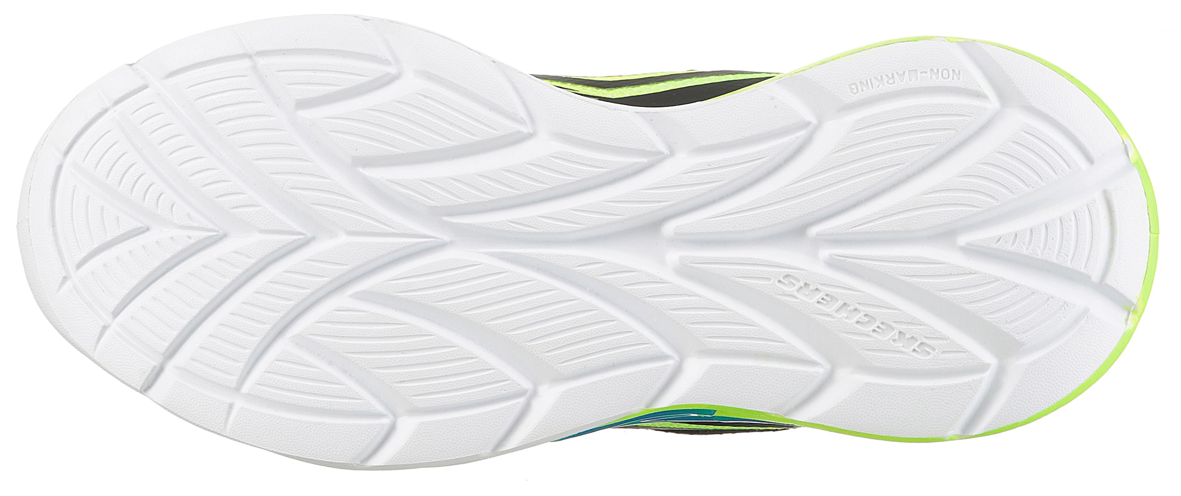 Skechers Sneaker »FLEX-GLOW ULTRA«, Klettschuh zum Schlüpfen, Größenschablone zum Download