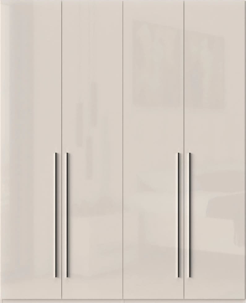 Places of Style Kleiderschrank »Piano, UV lackiert, hochglänzend in beige o günstig online kaufen