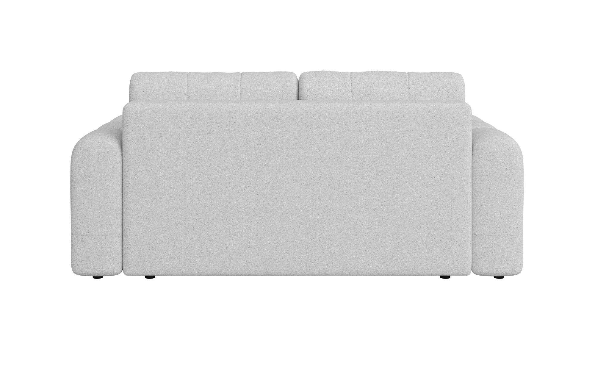 INOSIGN 2-Sitzer »Manilla, trendige Steppung, 2 Rückenkissen, B/T/H 195/107/91 cm«, mit Wellenunterfederung, in verschiedenen Materialien und Farben