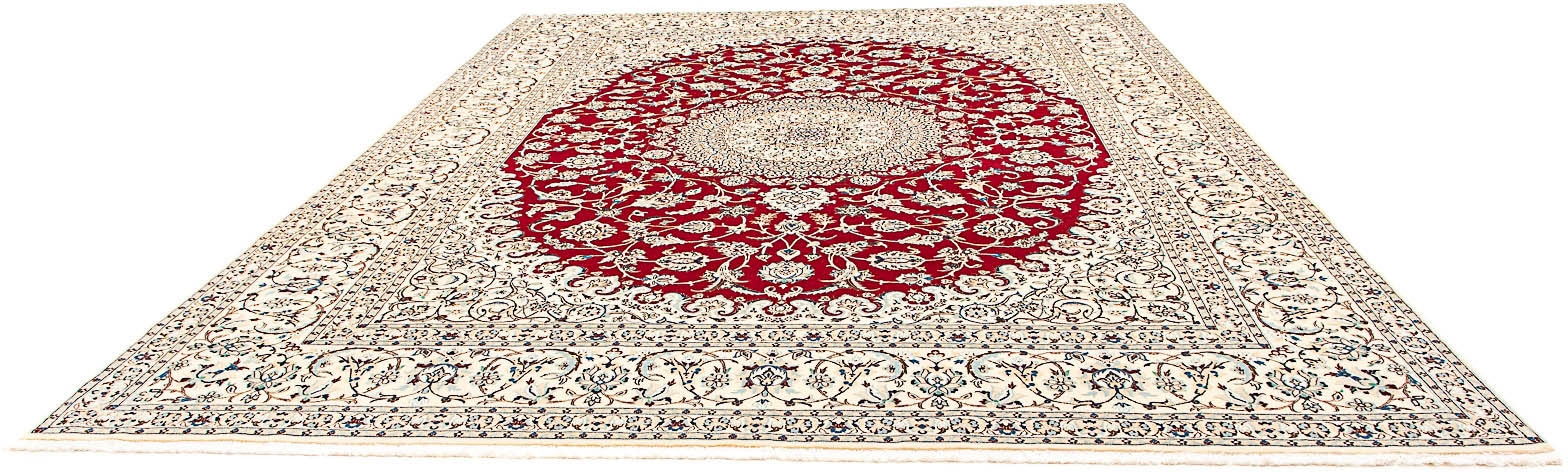 morgenland Wollteppich »Moud Stark Gemustert 390 x 298 cm«, rechteckig, 10 günstig online kaufen