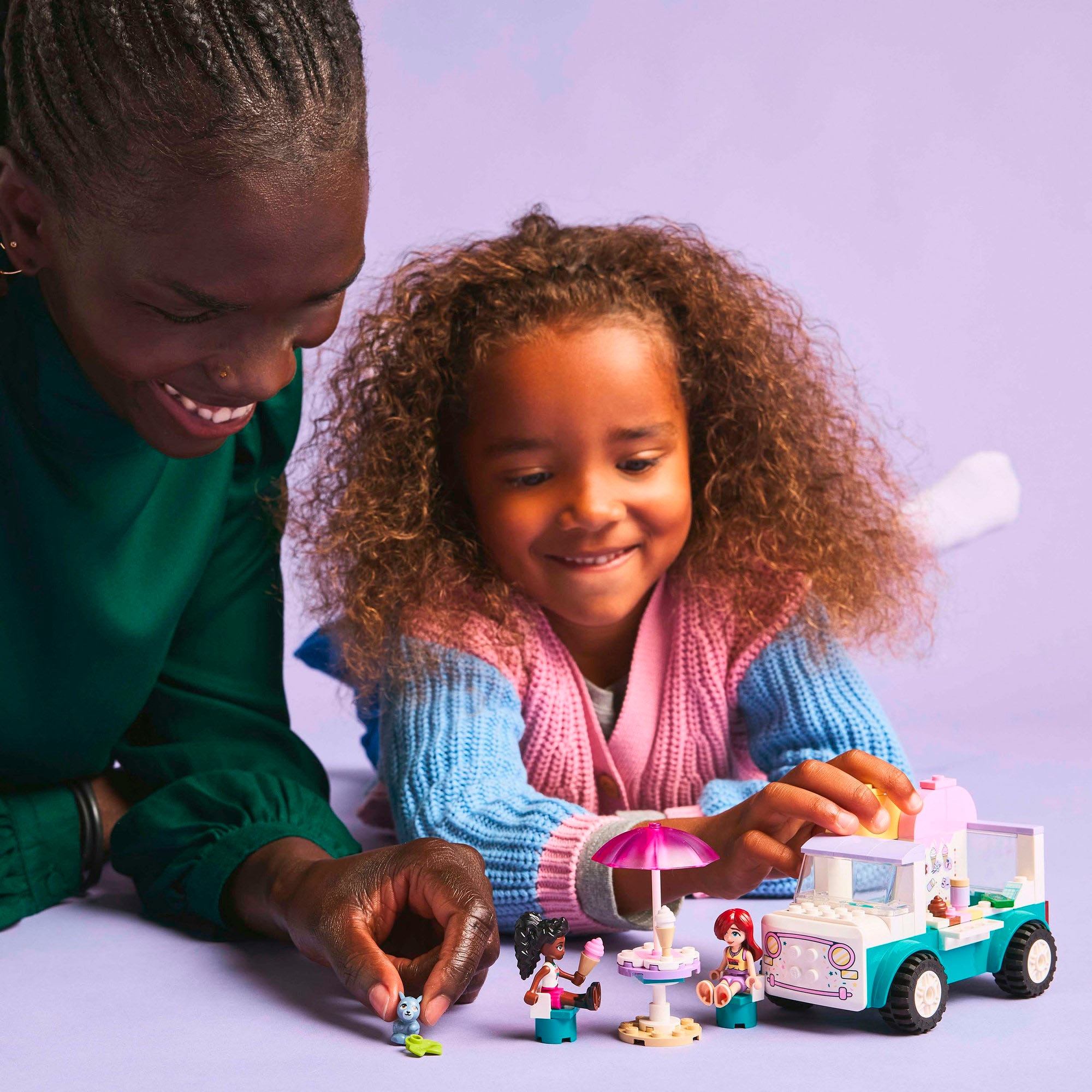 LEGO® Konstruktionsspielsteine »Heartlake City Eiswagen (42644), LEGO Friends«, (92 St.), Made in Europe