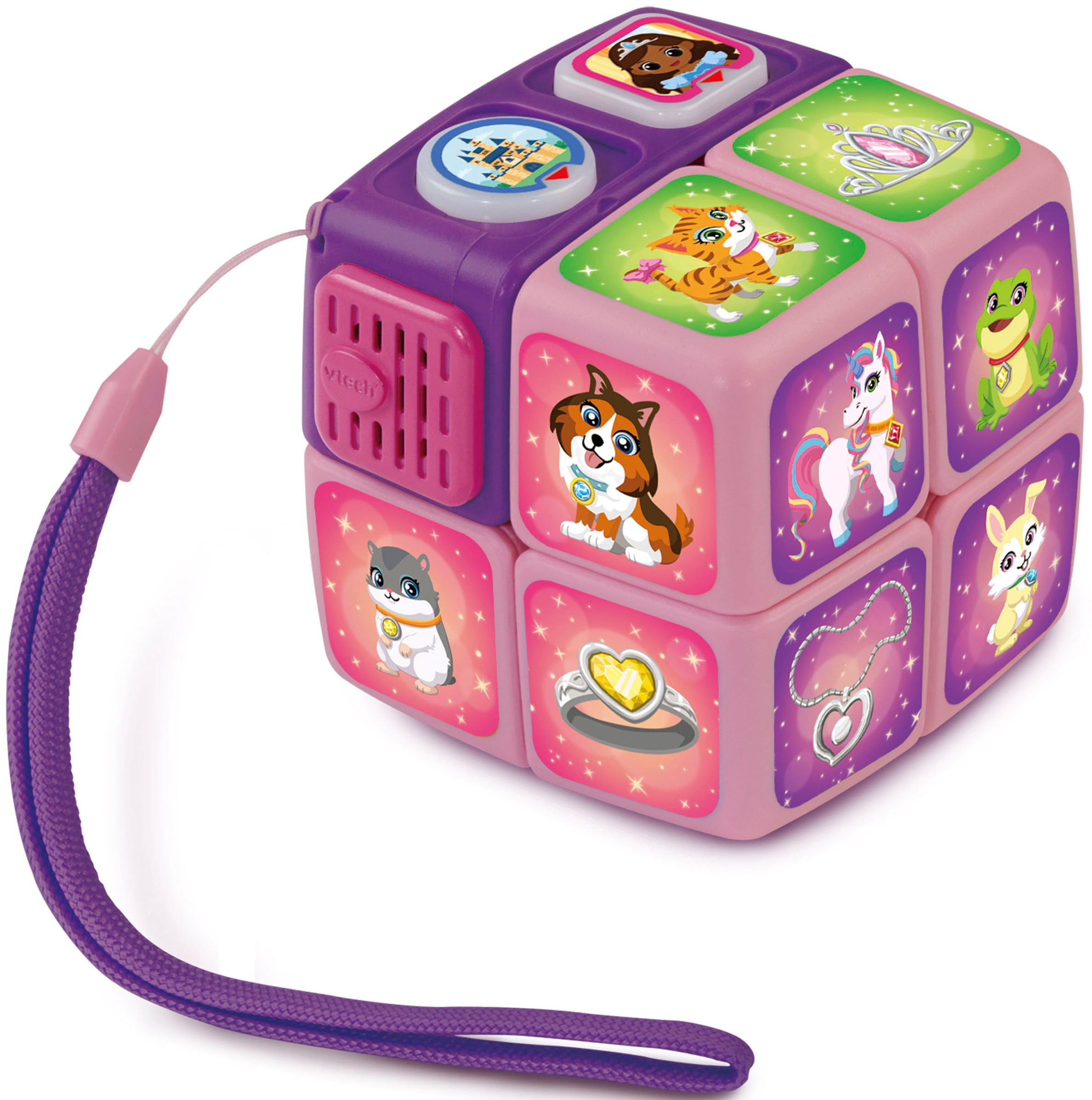 Vtech® Lernspielzeug »Twist & Learn, Princess-Würfel«, mit Licht- und Soundeffekt