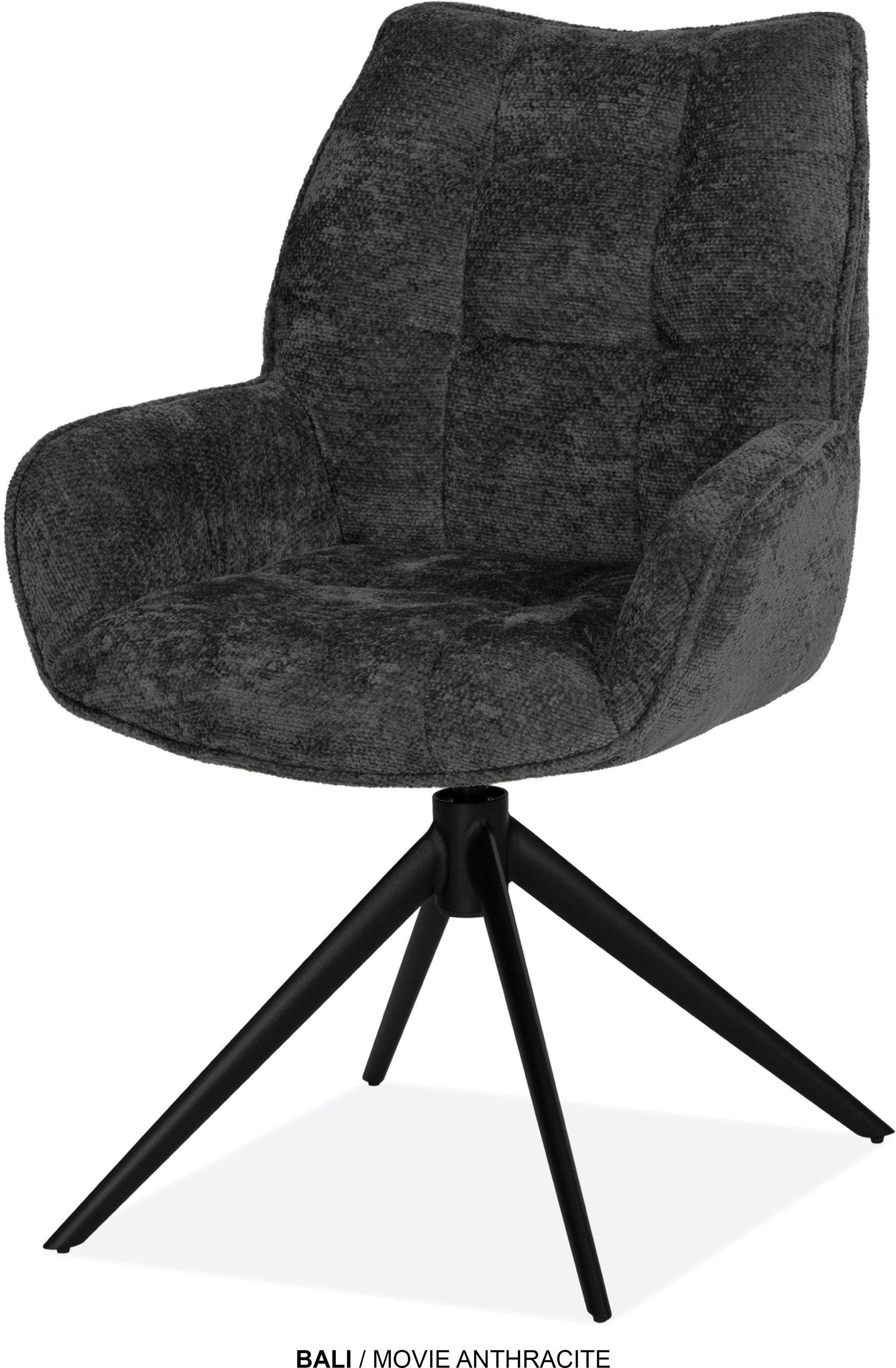 OMG Design Esszimmerstuhl »Bali« (Set) 2 Stk.Drehstuhl mit auto-return, Arm günstig online kaufen