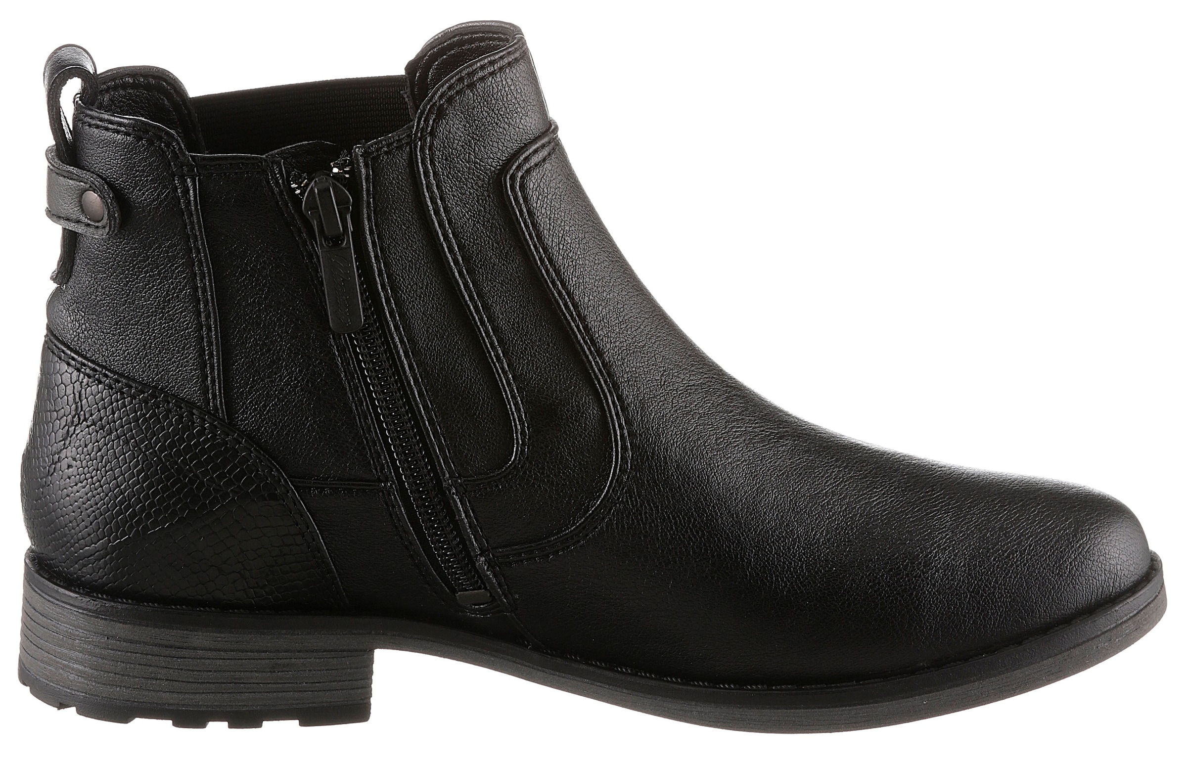 Mustang Shoes Chelseaboots, Schlupfstiefel, Stiefelette, Business Schuh in aktueller Used-Optik