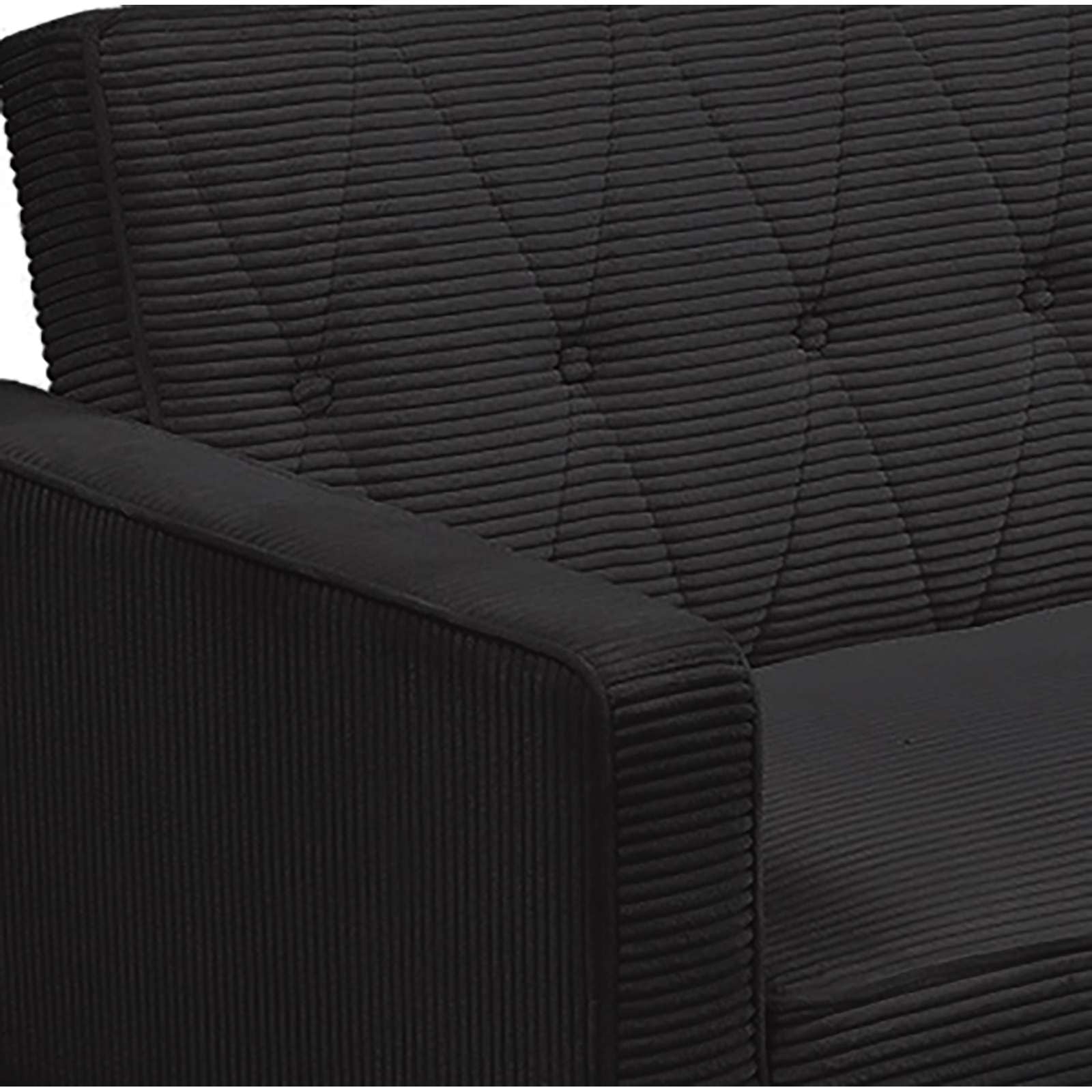 Dorel Home 3-Sitzer »Avon«, Schlafsofa 213cm, Bettfunktion (110/190cm), trendiger Cord o. Webstoff