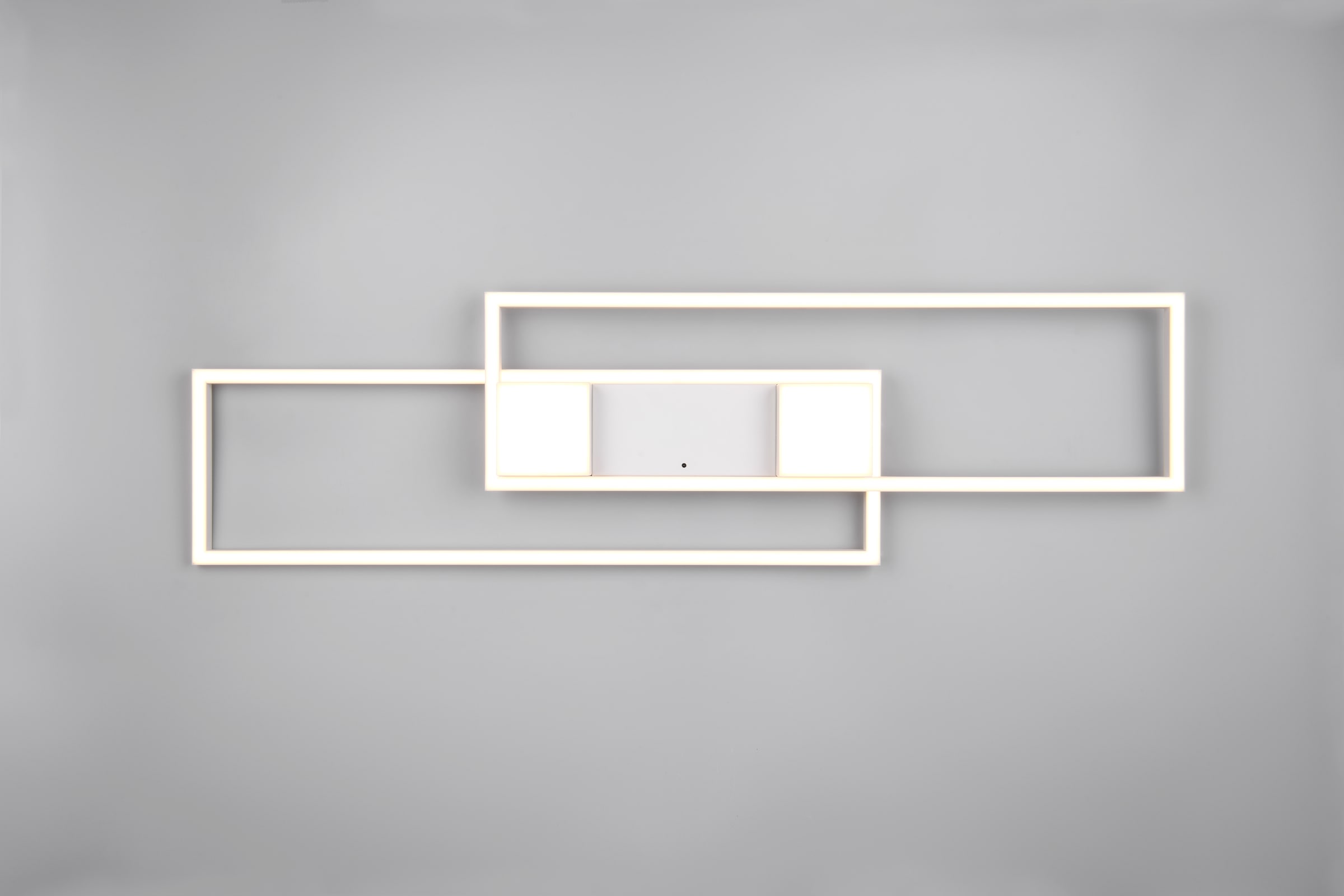 TRIO Leuchten LED Deckenleuchte »ALBANY LED Deckenlampe 37W 4300 Lumen warmweiß bis kaltweiß 2700-6500K« LED-Board 1 Stk. warmweiß - kaltweiß Fernbedienung, Lichtfarbe einstellbar, Memory, Nachtlicht, dimmbar