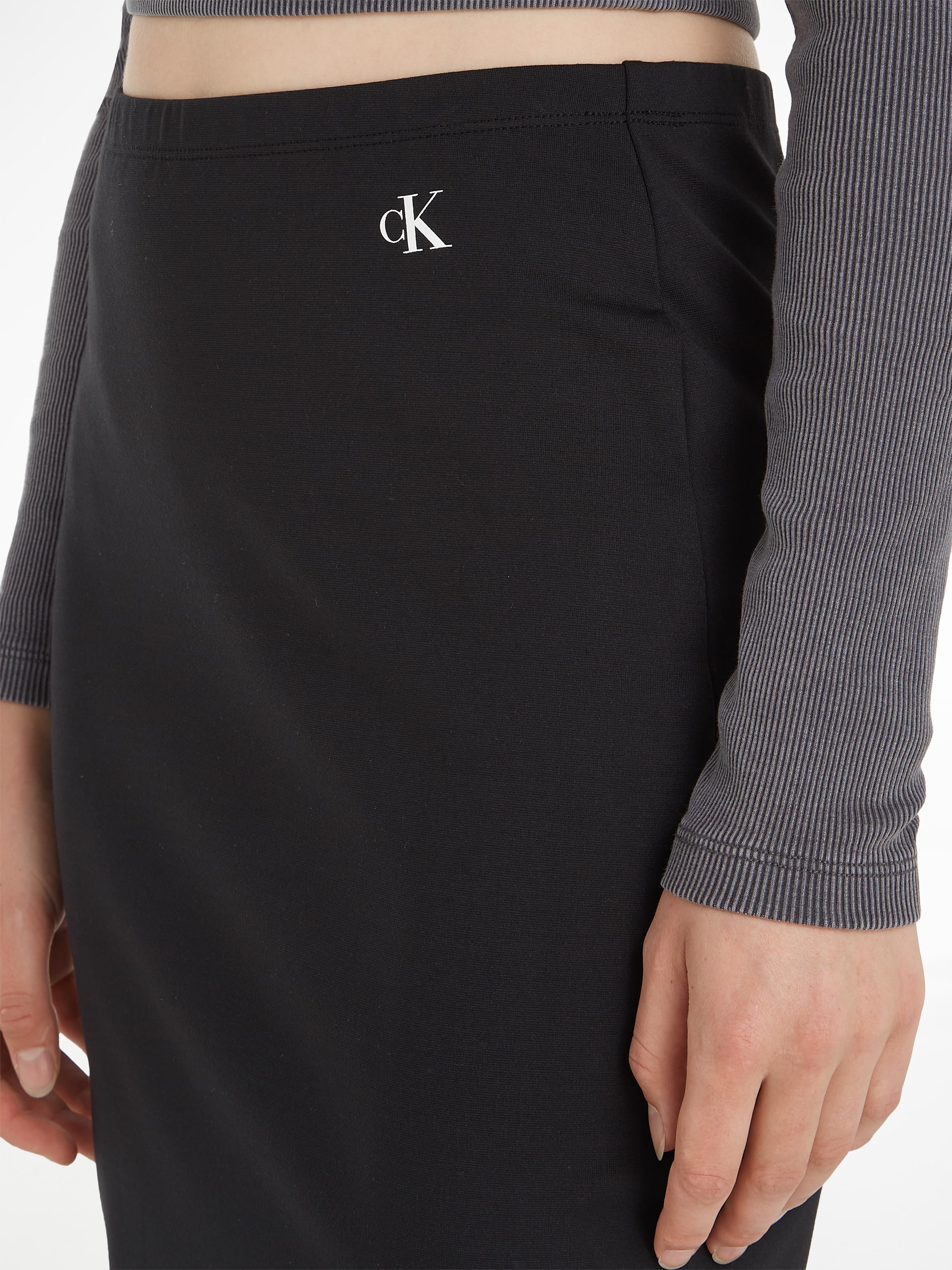 Calvin Klein Jeans Sweatrock Logomarkenlabel bestellen MIDI MILANO SKIRT«, LR »ARCHIVAL online mit