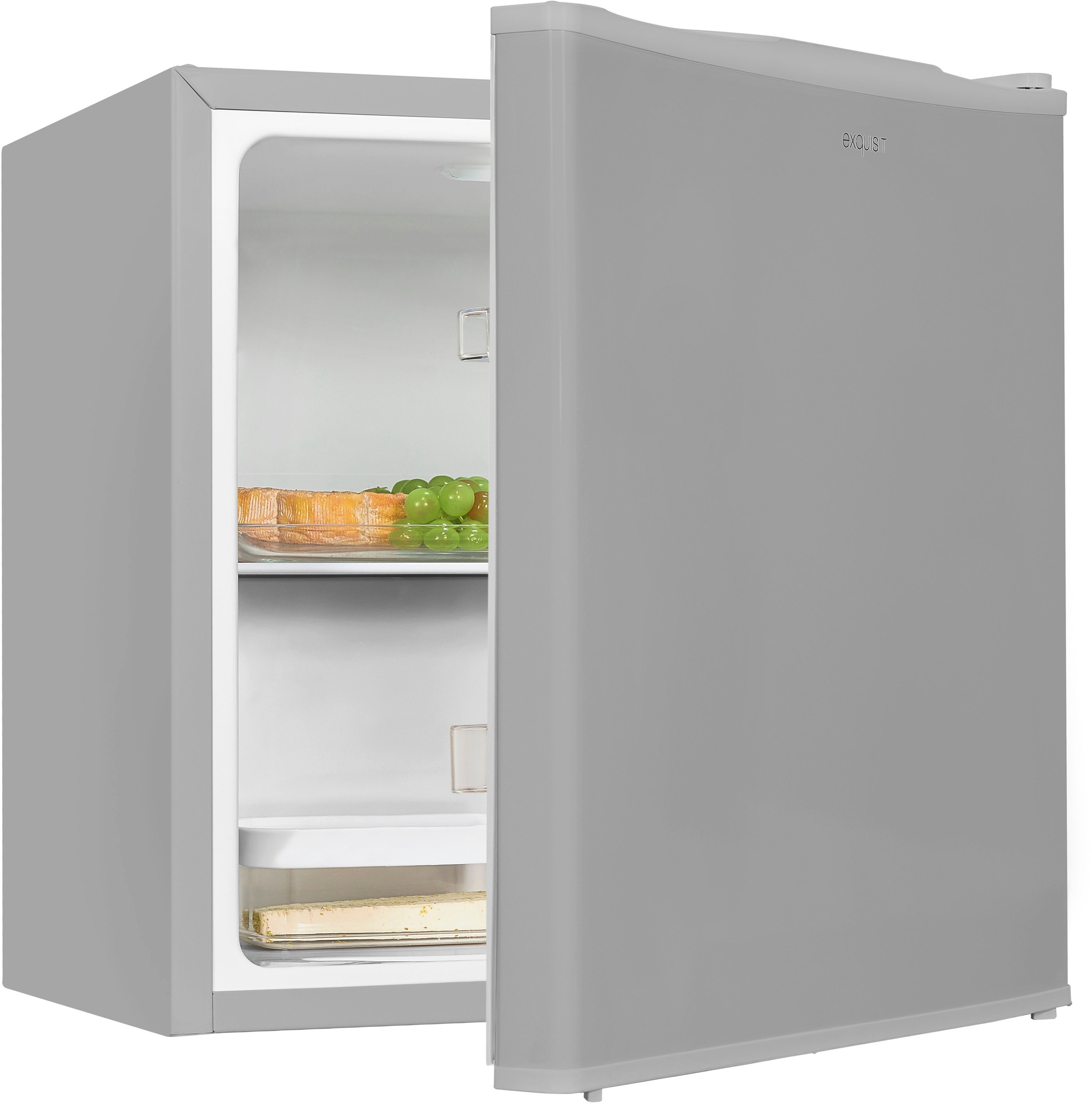 4. Bild von exquisit Kühlschrank »KB05-V-151F«, KB05-V-151F grau, 51 cm hoch, 45 cm breit, 41 L Volumen