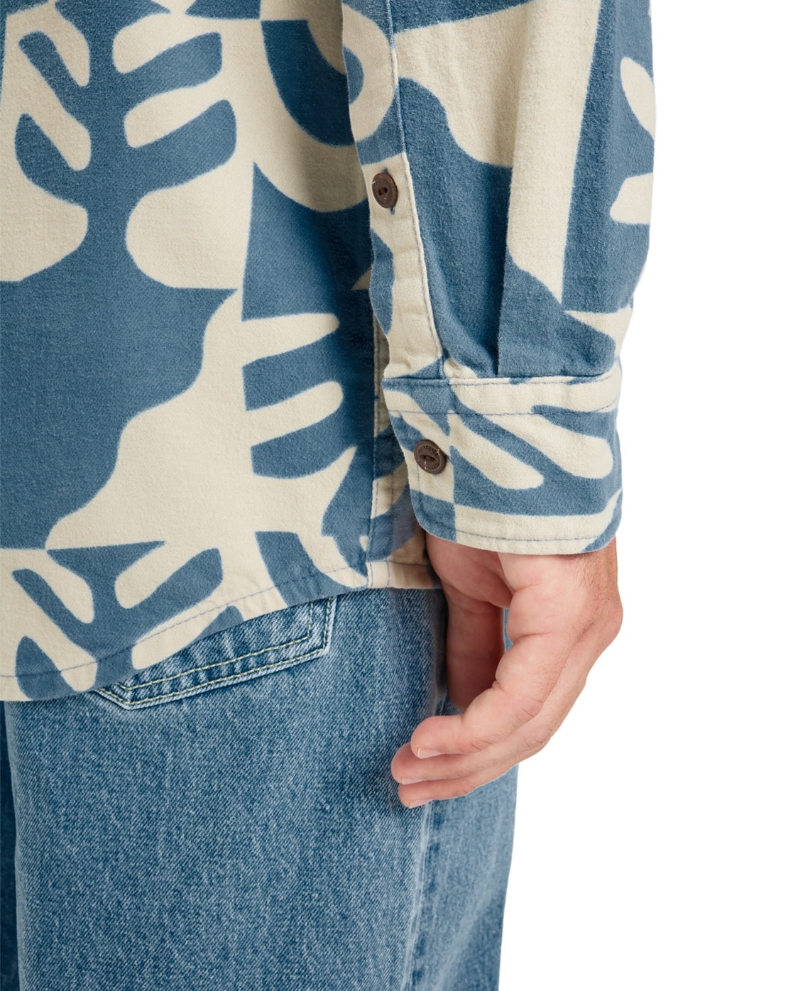 Quiksilver Langarmhemd »Motherfly Printed«