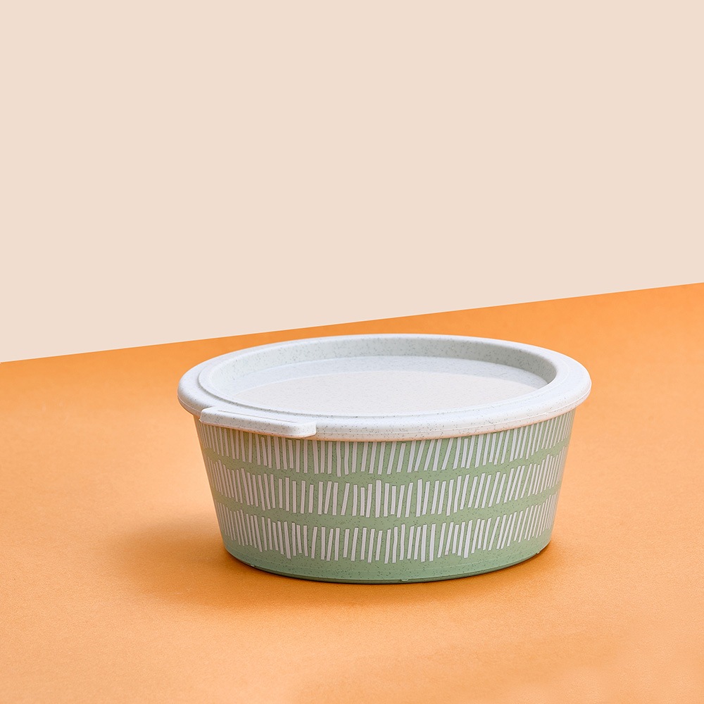 KOZIOL Aufbewahrungsschüssel »BLOMSTER BOX 1,3l LINE Schale 1,3l mit Deckel« 1 tlg.