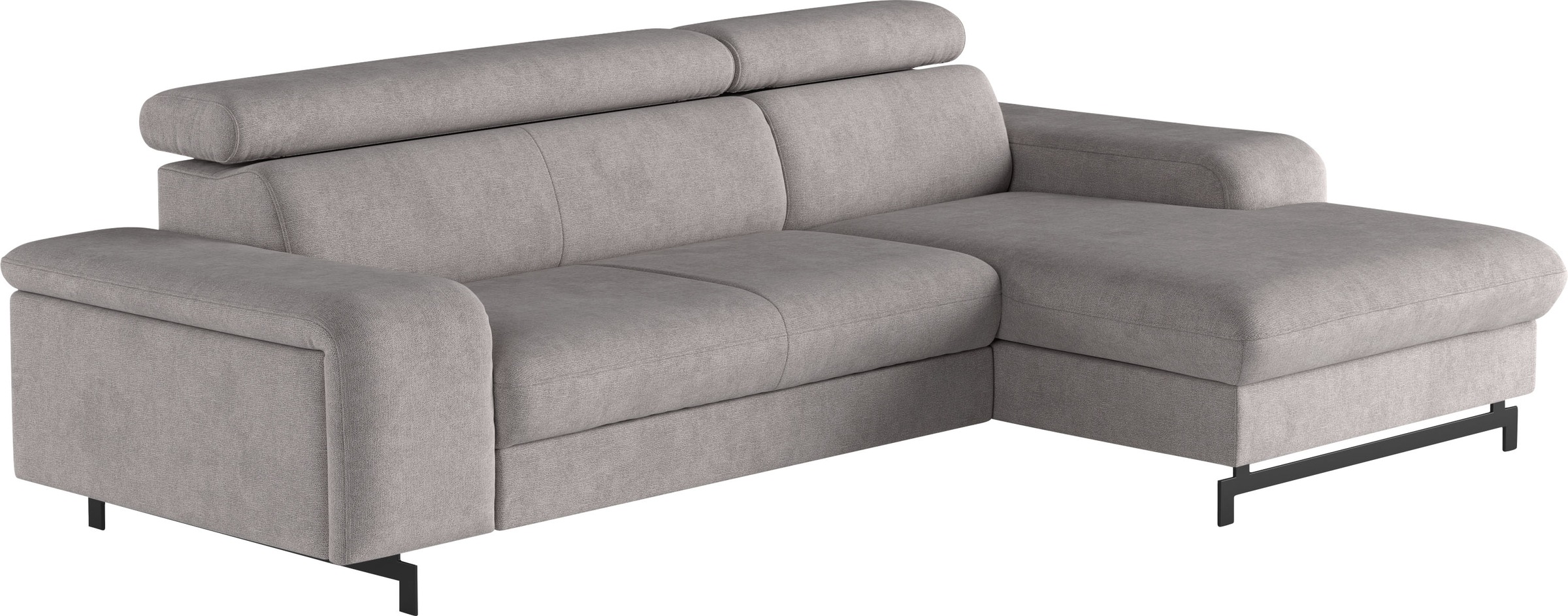 COTTA Ecksofa »Emma L-Form«, mit Kopfteilverstellung, wahlweise mit Bettfunktion & Bettkasten