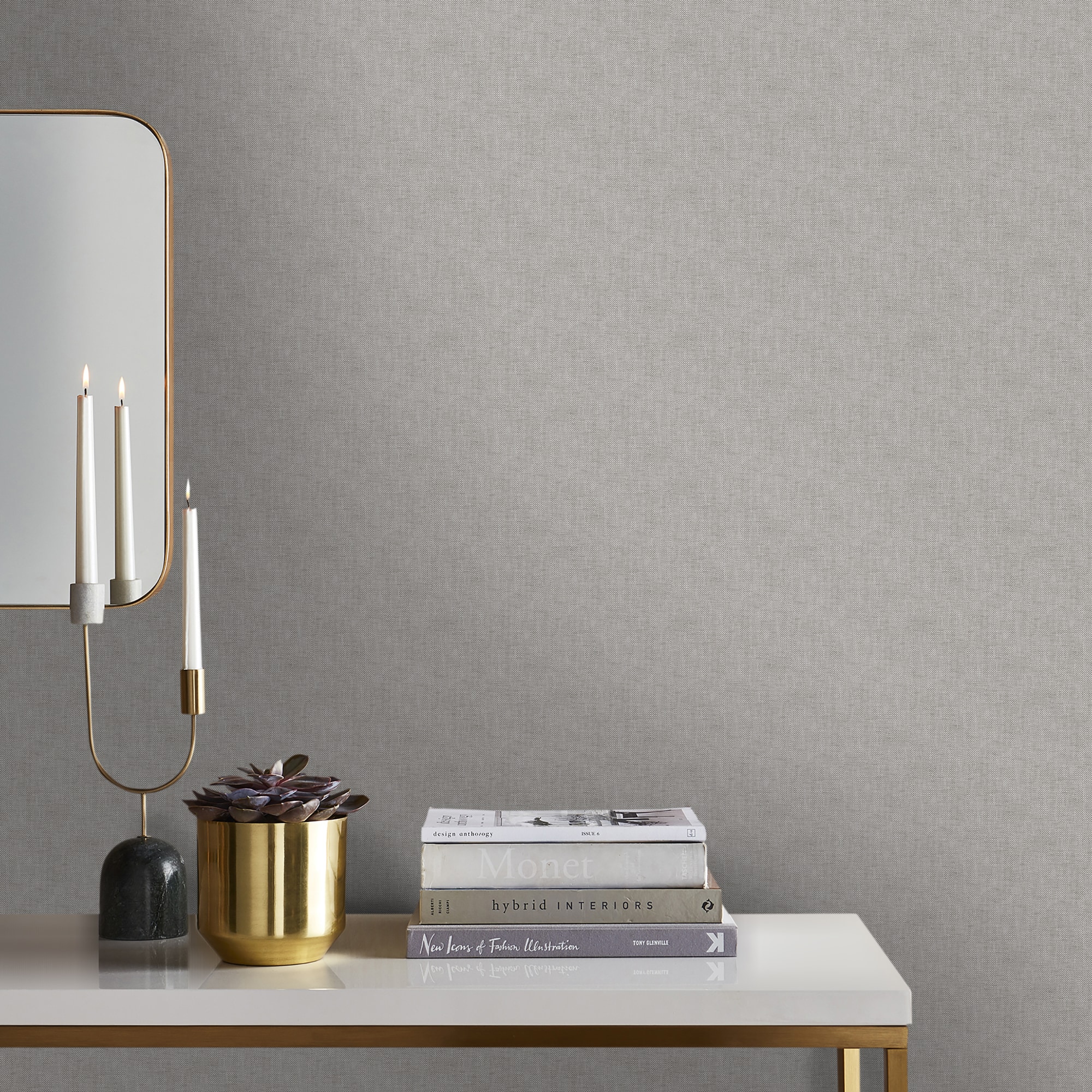 WOW Vliestapete »LINEN SHIMMER« uni Design Tapeten