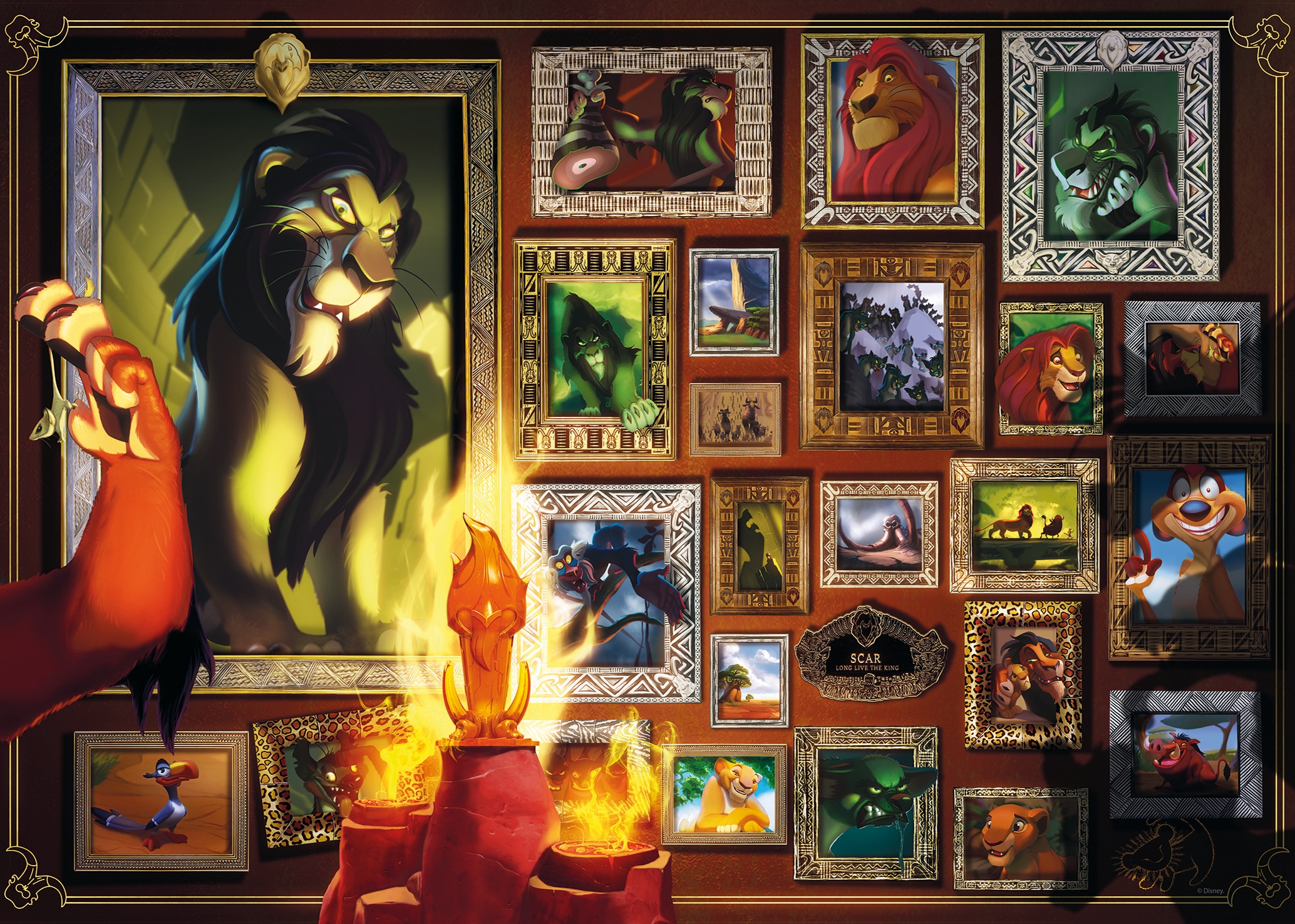 Ravensburger Puzzle »Disney Villainous, Scar«, Made in Germany
