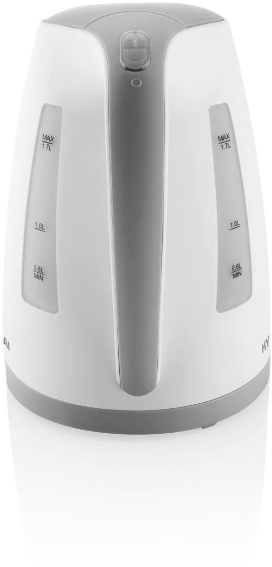 Hyundai Wasserkocher »VK107G«, 1,7 l, 2200 W, Sicherheits-Thermosicherung, herausnehmbarer Filter