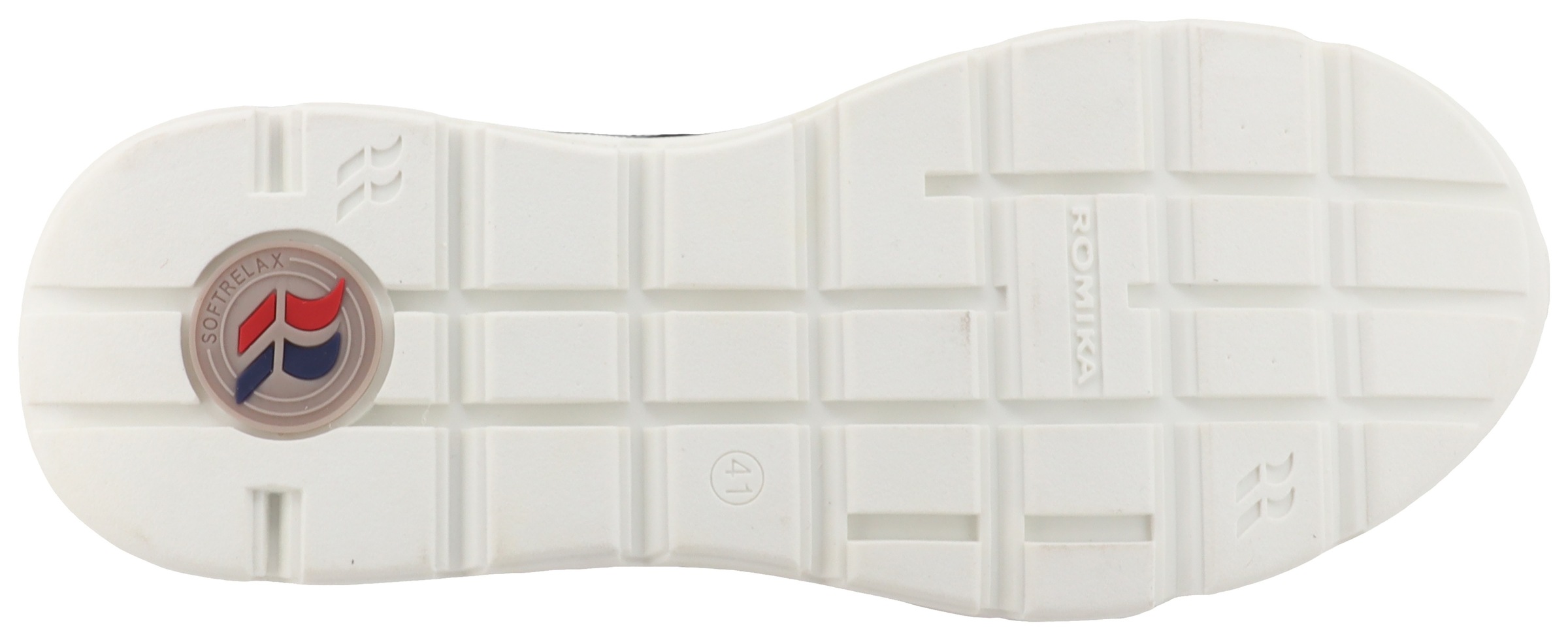 Romika Sneaker, Freizeitschuh, Halbschuh, Schnürschuh im modischen Materialmix