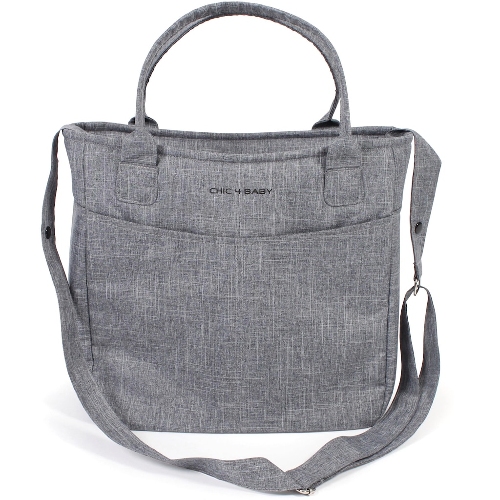 CHIC4BABY Wickeltasche »Gala, jeans grau«