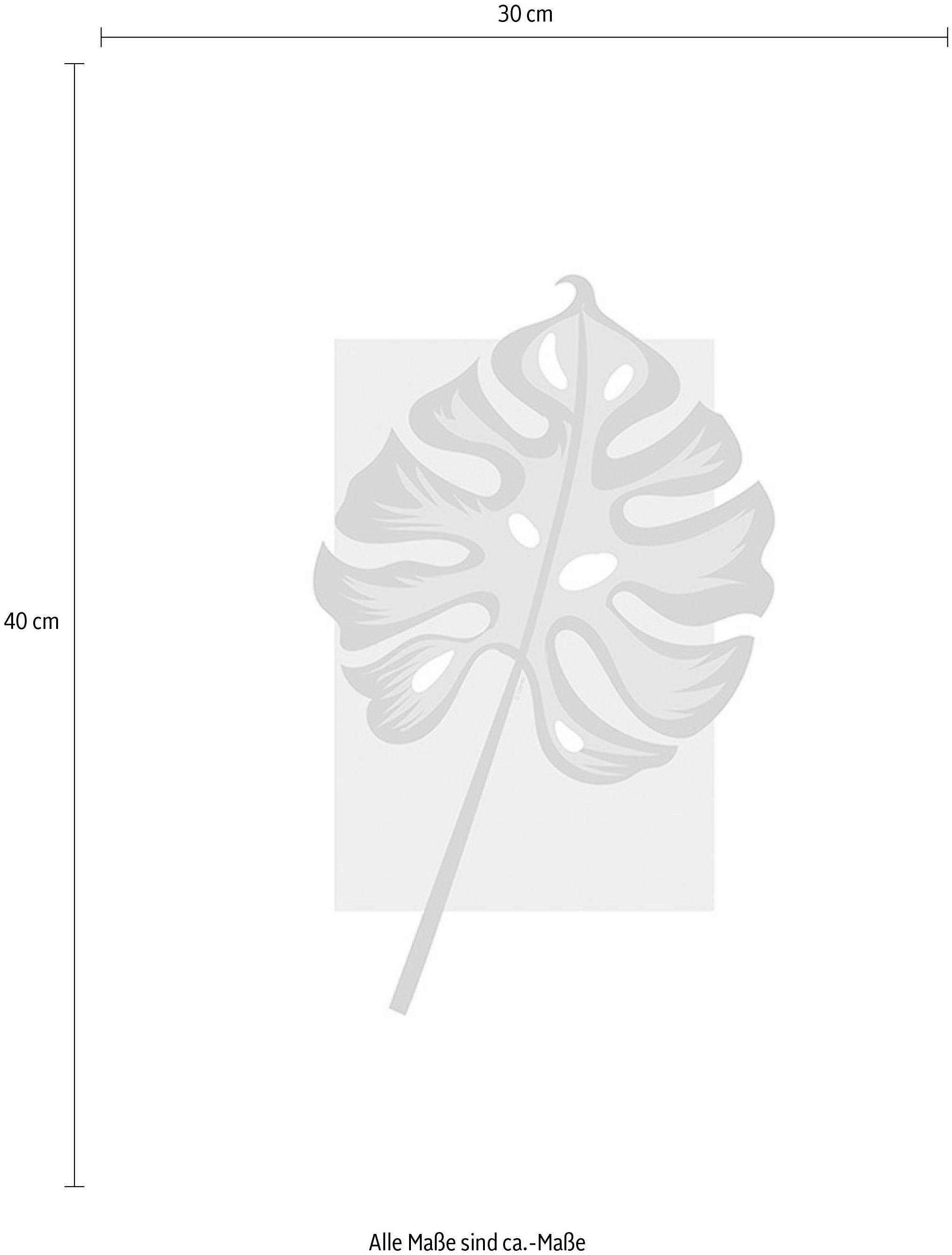 Komar Bild »Minnie Mouse Leaf« Disney 1 Stk. tlg. Wandbild zur Dekoration im Kinderzimmer - ohne Rahmen