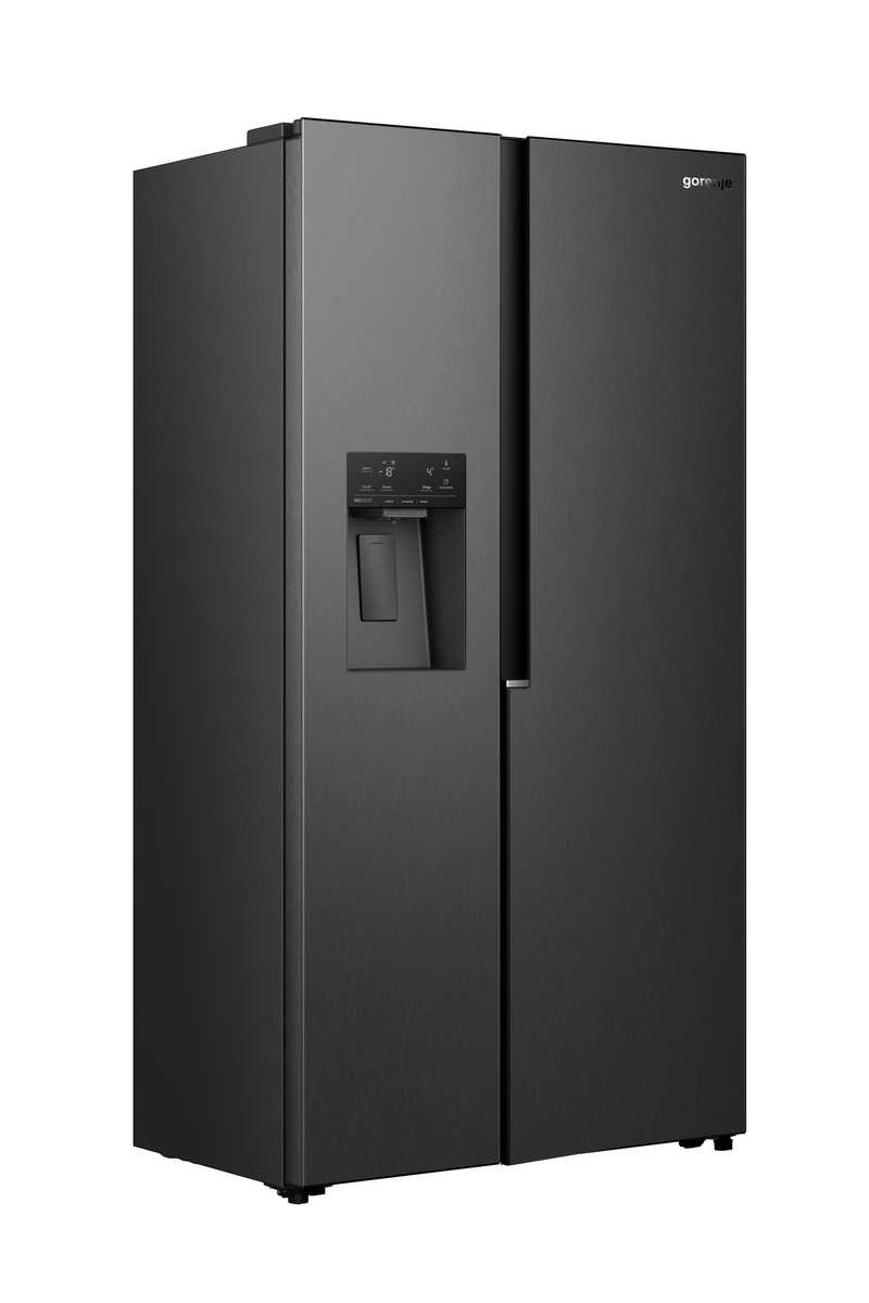 GORENJE Side-by-Side »NRS917E61BX« 178,6 cm hoch 91,1 cm breit Wasser-& Eisspender