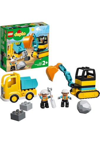LEGO® Konstruktionsspielsteine »Bagger und Laster (10931), LEGO® DUPLO® Town«, (20 St.) kaufen