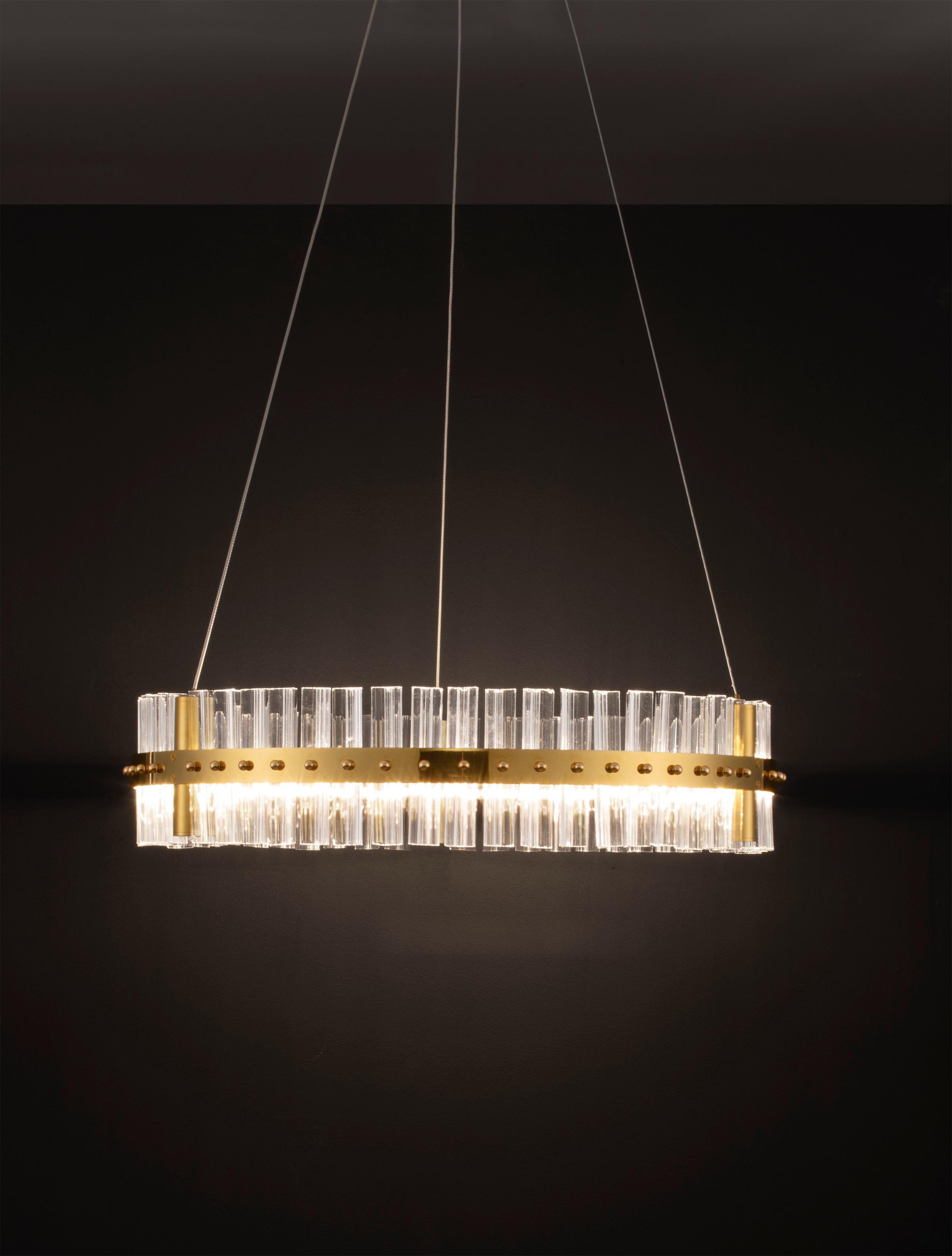 Nova Luce Pendelleuchte »KEZO« LED-Modul 1 Stk. Warmweiß