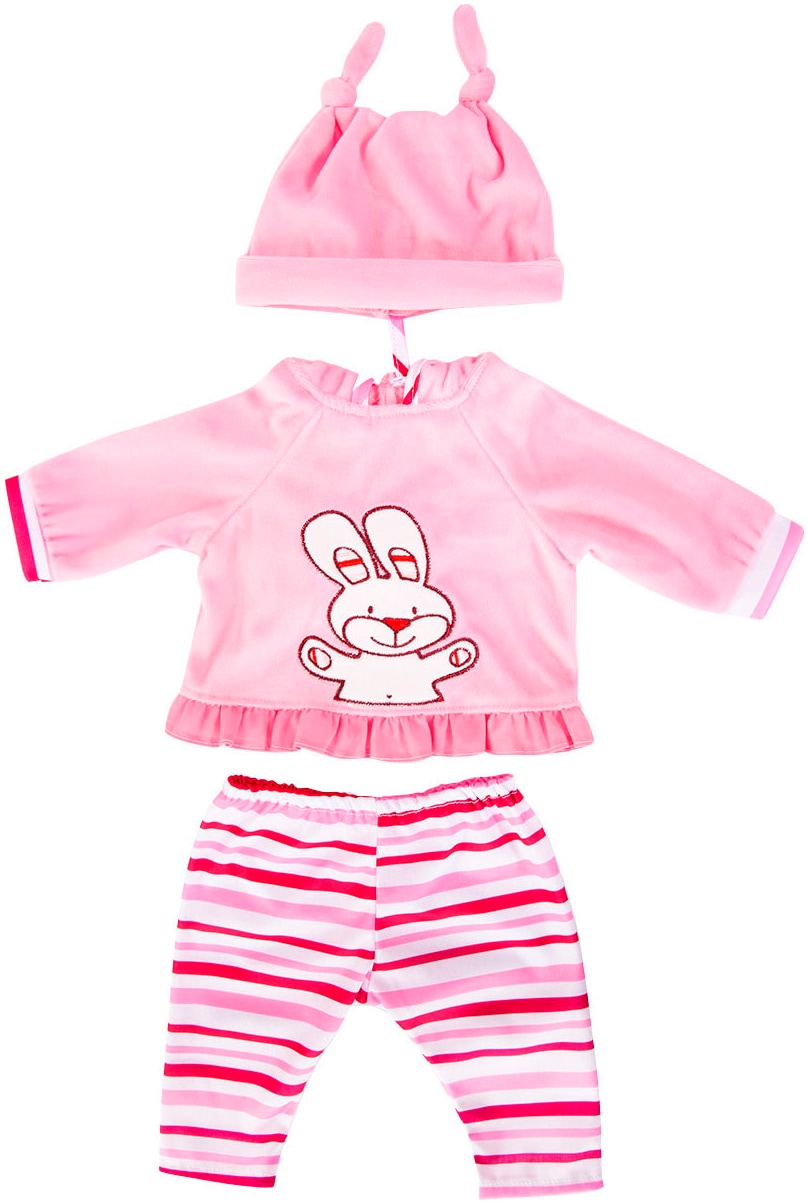 Bayer Puppenkleidung »Obert/Hose Hase rosa«, (Set, 3 tlg.)