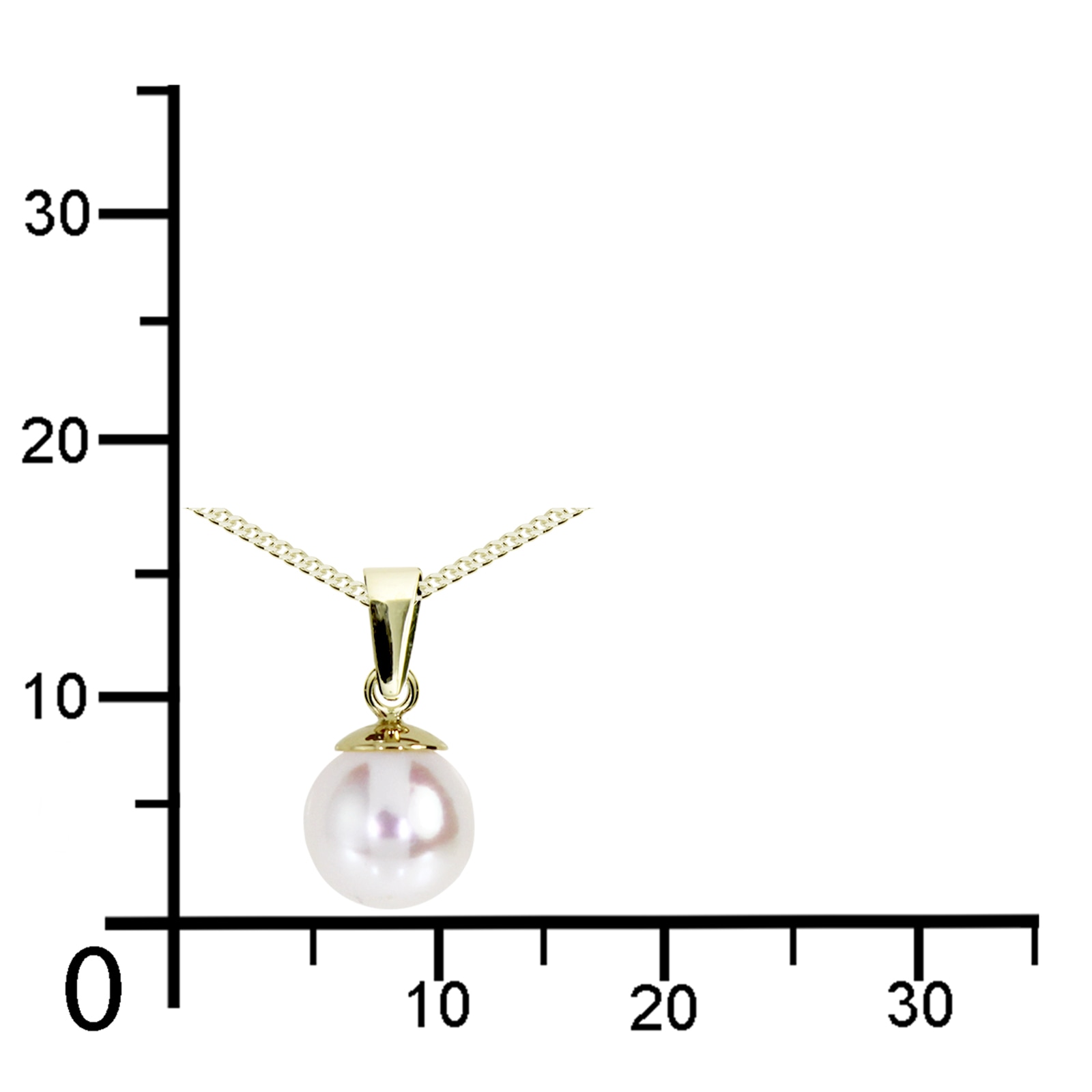 OSTSEE-SCHMUCK Kette mit Anhänger »Ostsee-Schmuck Kette mit Anhänger Ingrid 7«