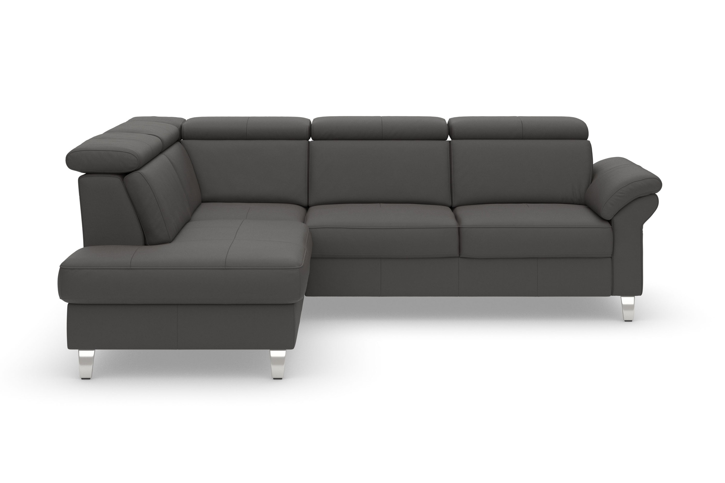 sit&more Ecksofa »Arngast L-Form« inklusive Kopfteilverstellung und Federke günstig online kaufen