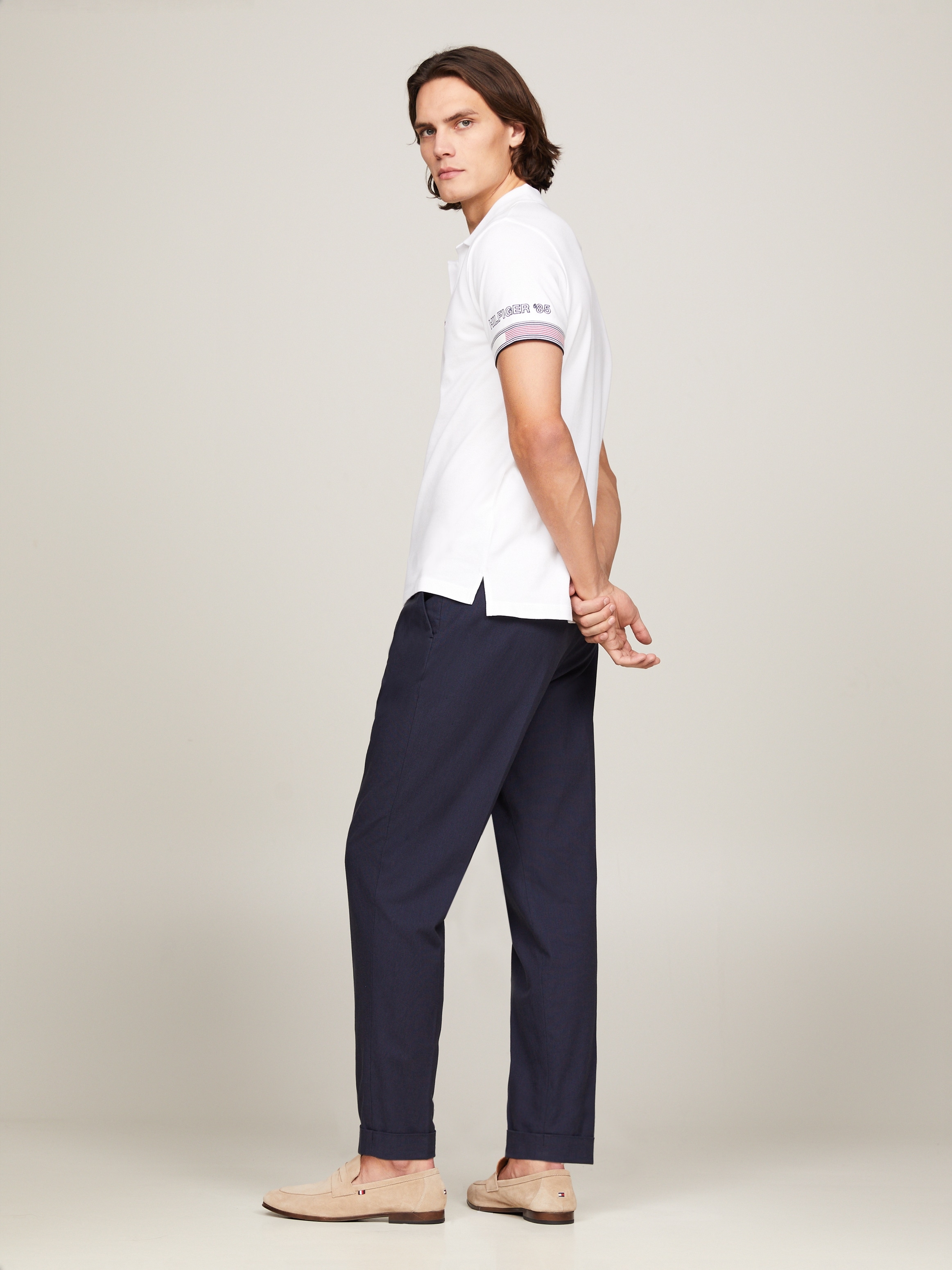 Tommy Hilfiger Poloshirt »FLAG CUFF SLIM POLO«