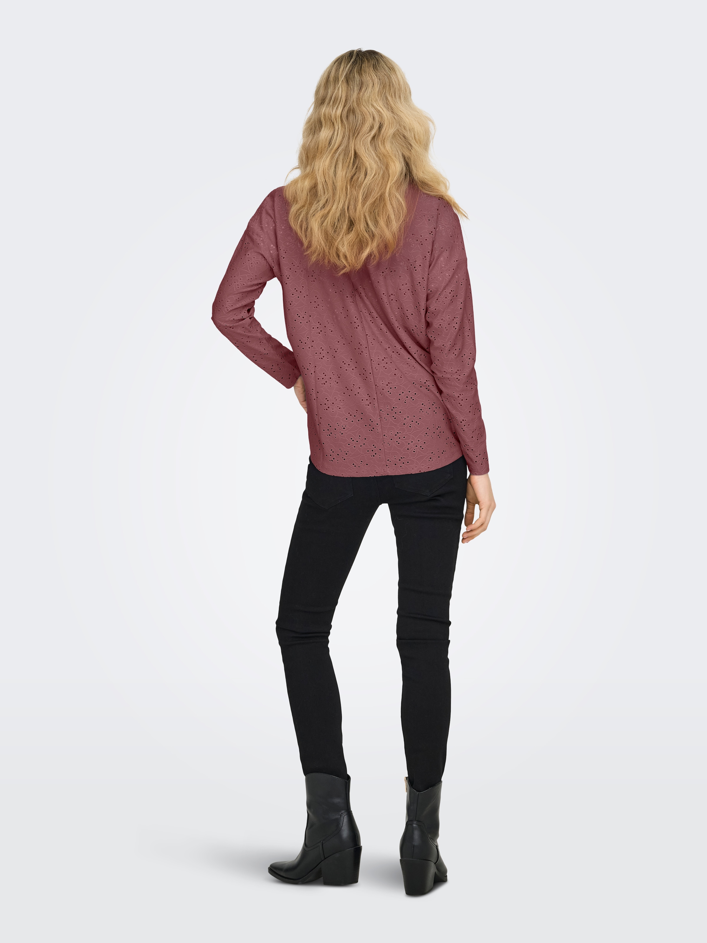 ONLY Langarmshirt »ONLSMILLA LIFE L/S TOP JRS«