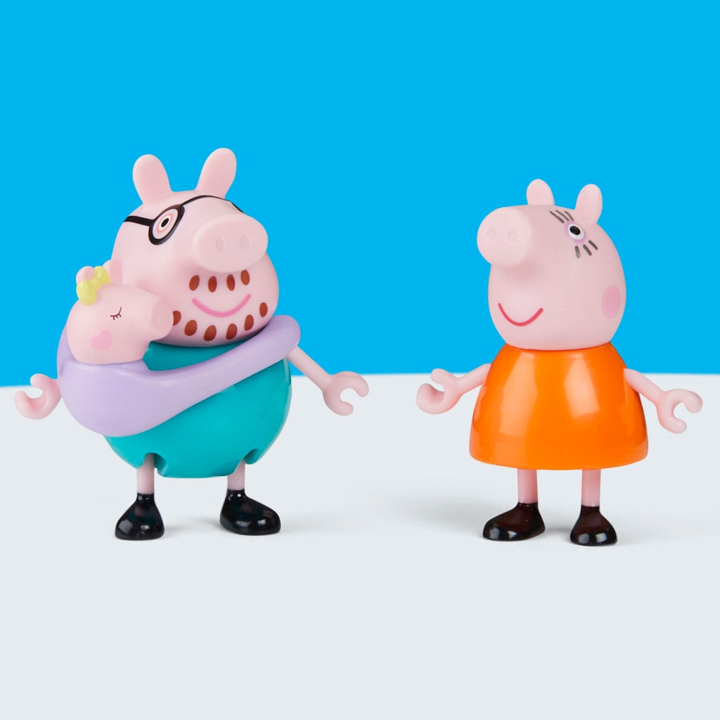 Hasbro Spielfigur »Peppa Pig Peppas fünfköpfige Familie«