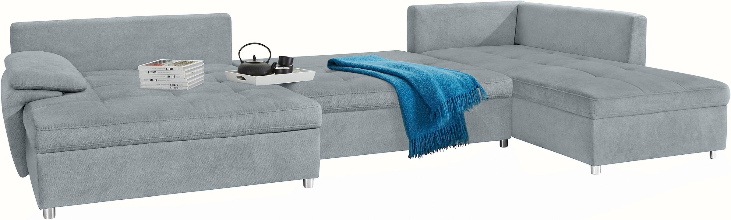 sit&more Wohnlandschaft »Labene U-Form«, wahlweise mit Bettfunktion und Bettkasten
