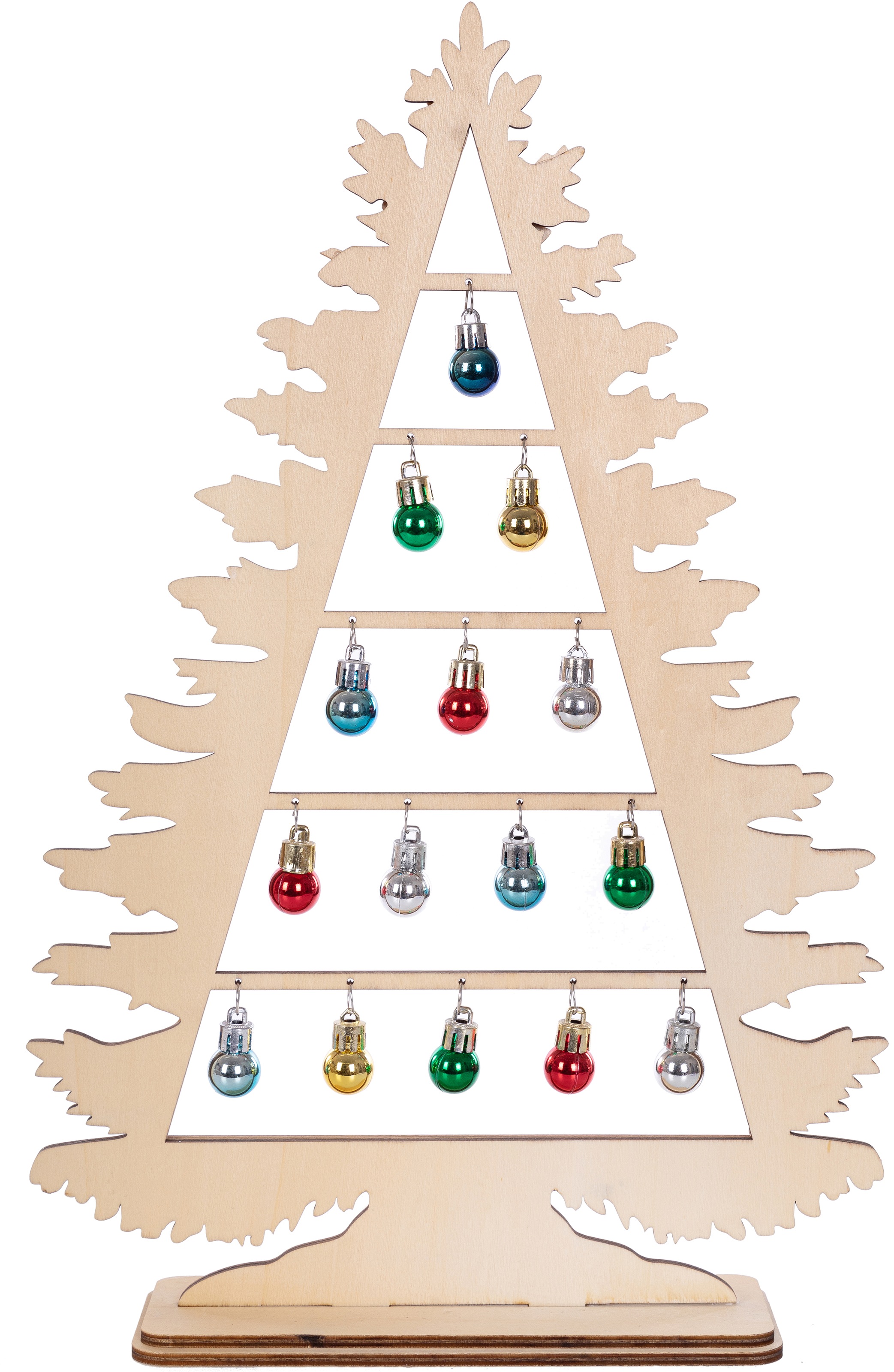 Holz, bestellen 45 aus Myflair cm mit Raten Höhe geschmückt Möbel Dekobaum Weihnachtskugeln, auf & »Weihnachtsdeko«, Accessoires ca.