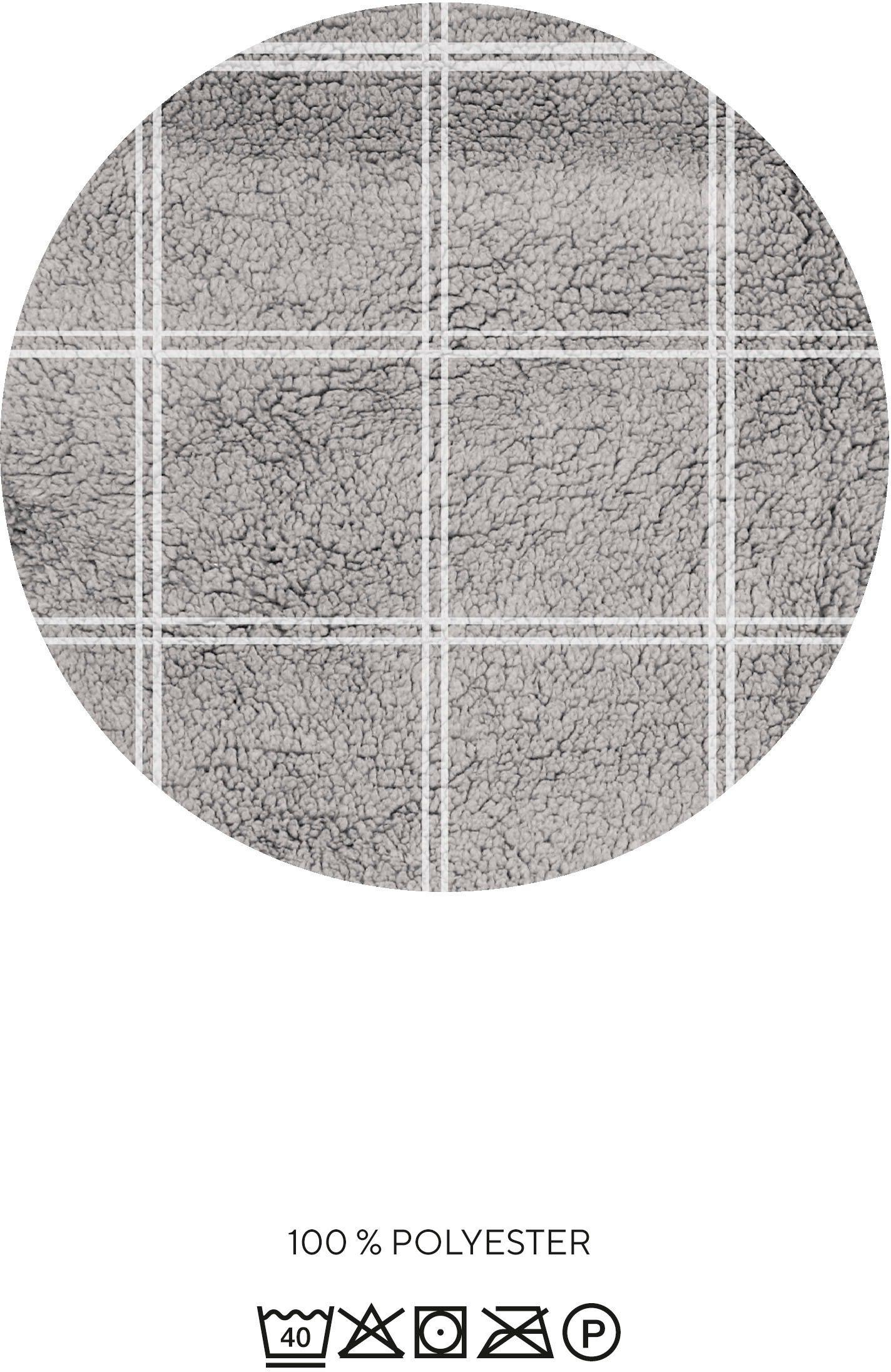 Biberna Tagesdecke »Sherpa«, Wohndecke, Kuscheldecke, superweiche + warme Sherpa Wende-Decke