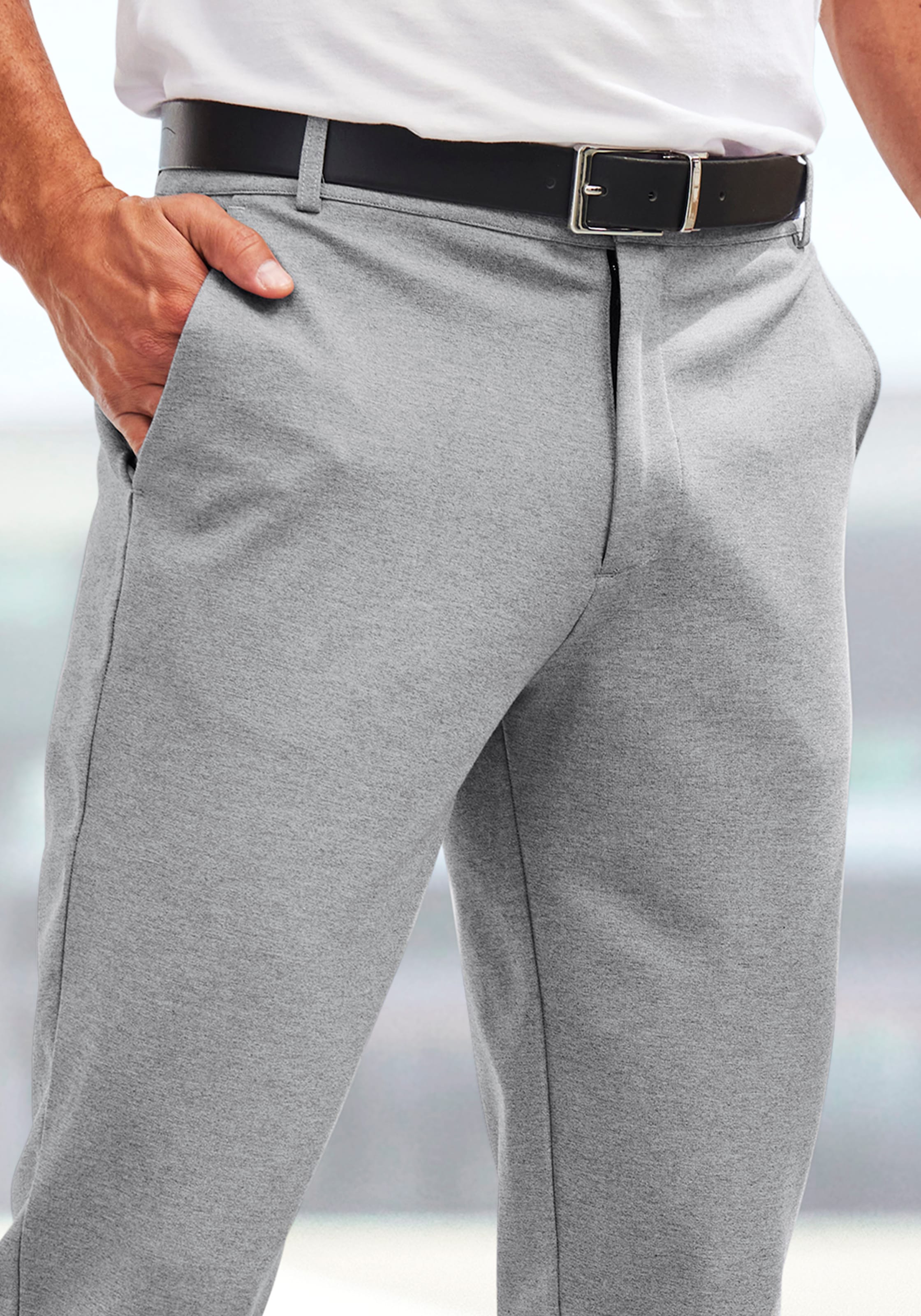 John Devin Stretch-Hose »regular-fit«  bequeme Hose aus elastischer Qualität