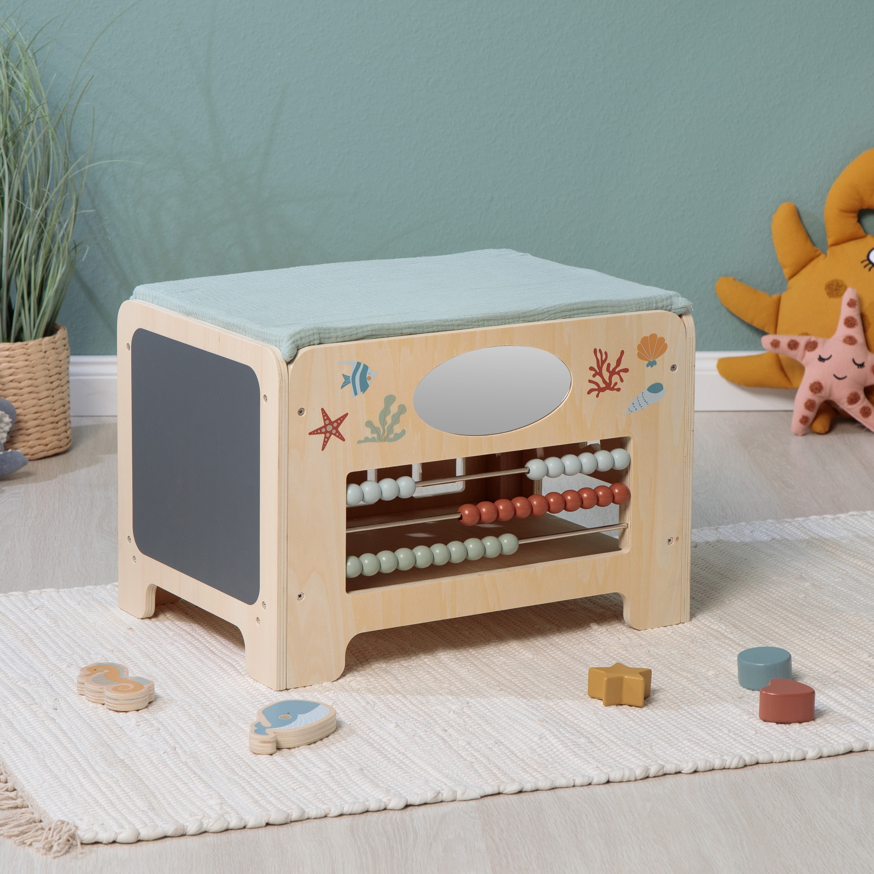 MUSTERKIND® Spielcenter »Motorik-Center Abelia, Ocean«, aus Holz