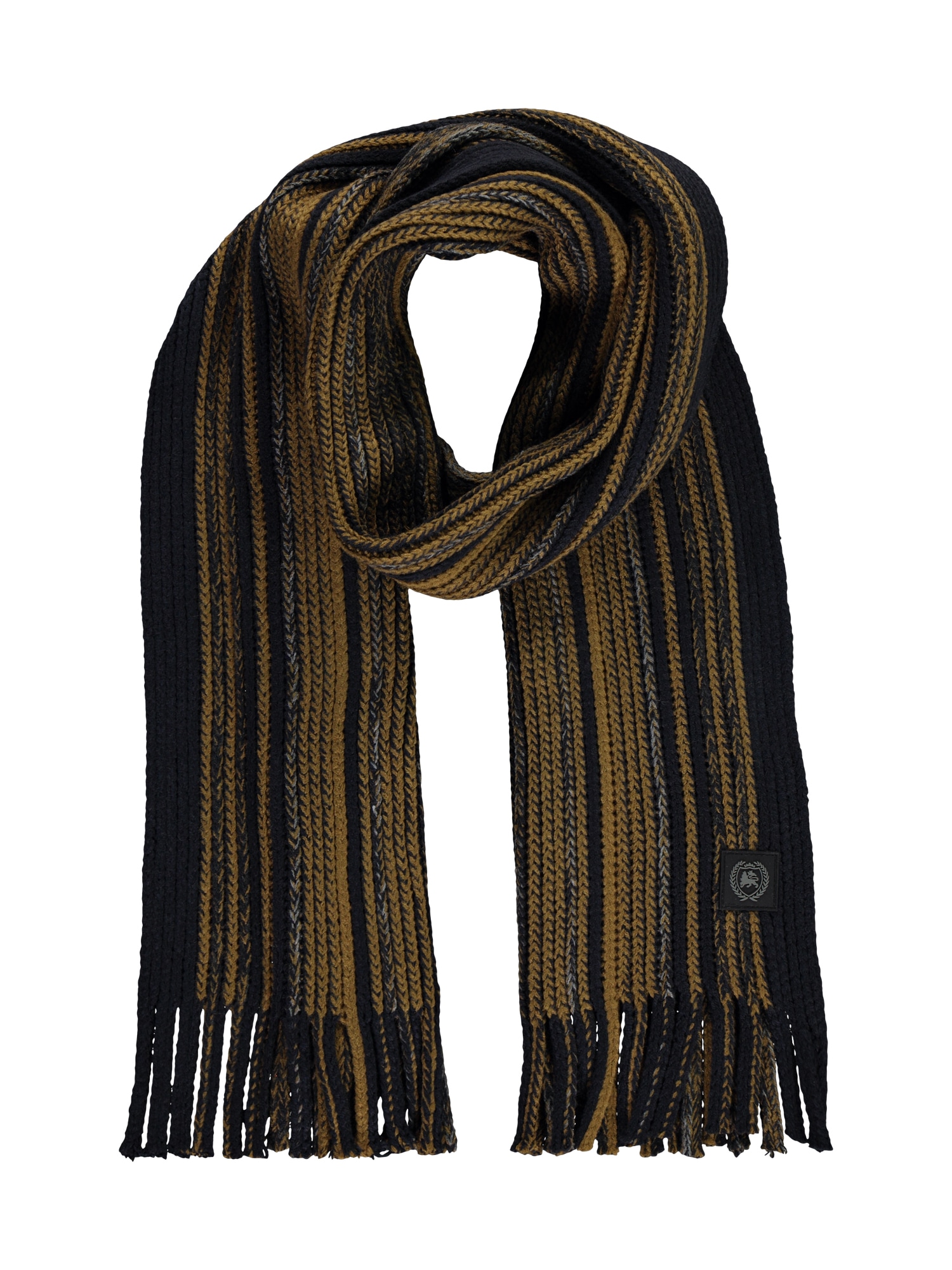 LERROS Schal »Mehrfarbig-gestreifter Herrenschal« CLASSIC NAVY