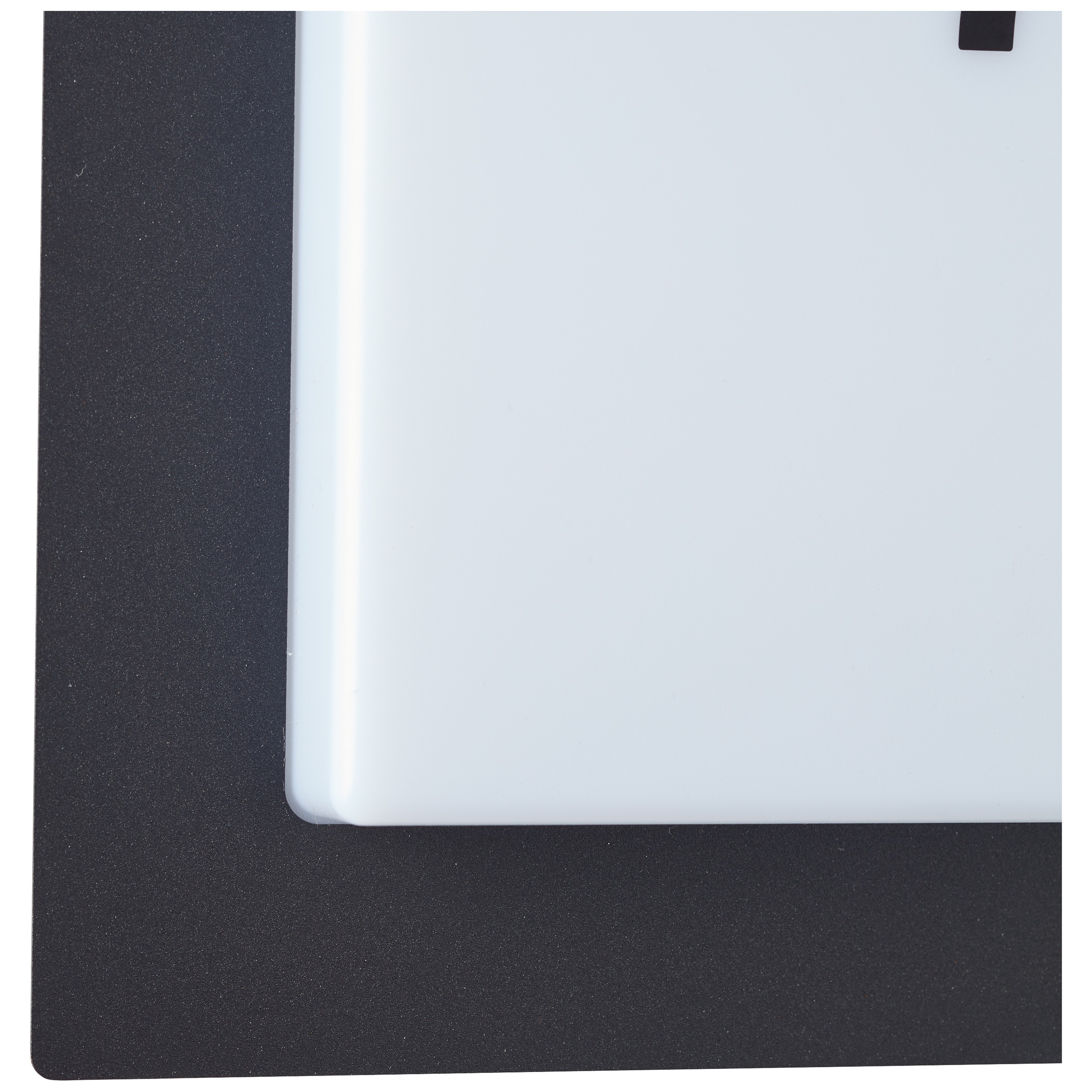Brilliant LED Außen-Wandleuchte »Sten« 1 Stk. Warmweiß inkl. Hausnummern, 30 x 30 cm, LED 1600 lm, 3000 K, weiß/schwarz