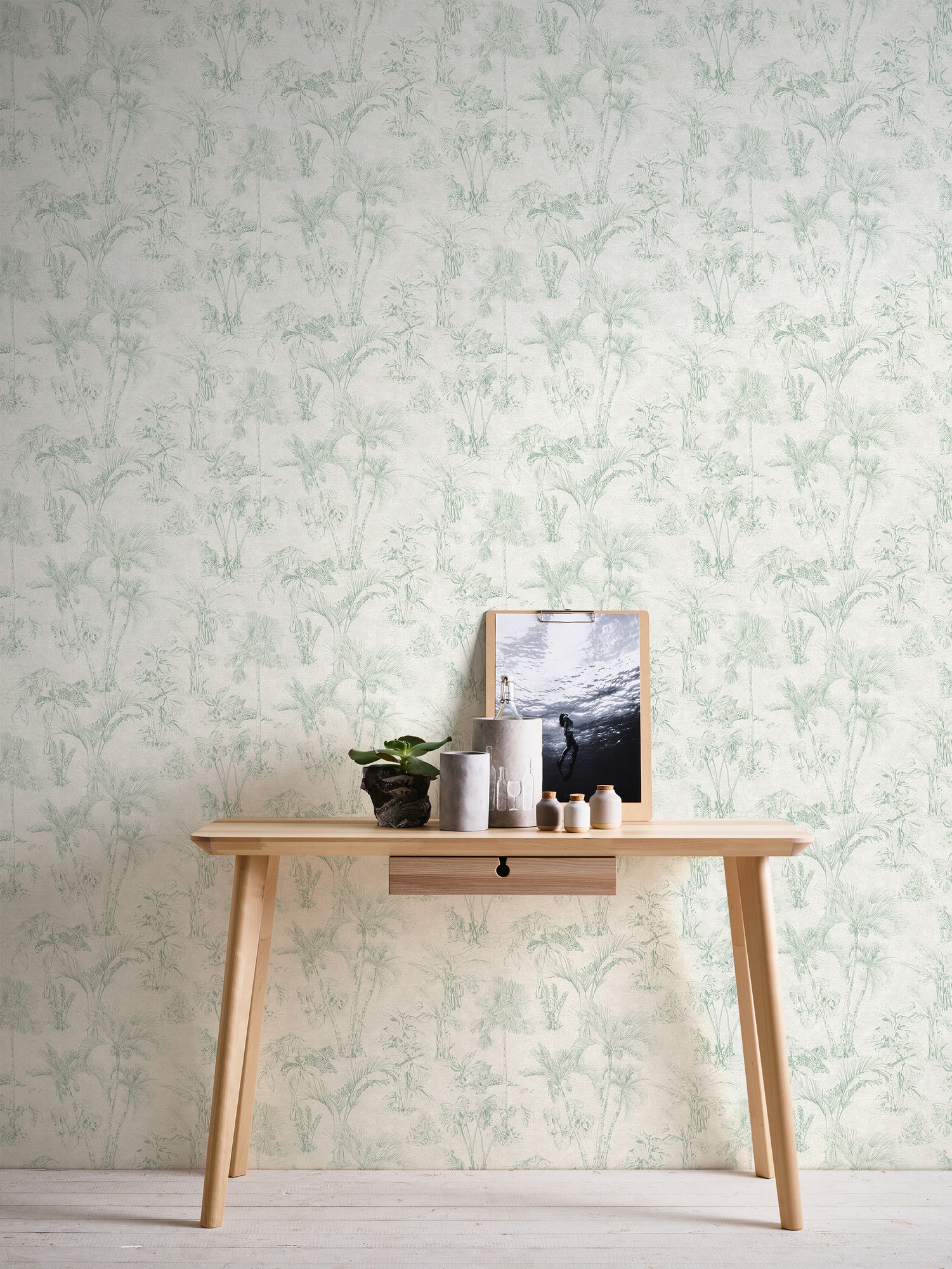 A.S. Création Vliestapete »Cuba«, floral-botanisch-tropisch, Waldtapete Tapete Dschungel Tapeten Wohnzimmer Schlafzimmer Küche Flur