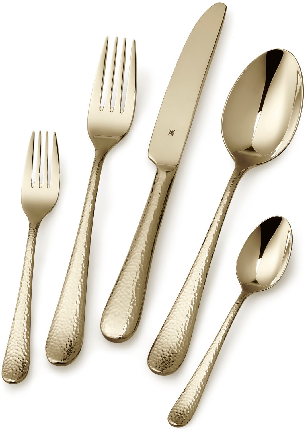 WMF Besteck-Set »Sitello«, (Set, 30 tlg.), geschmiedete Messer, farbecht, W günstig online kaufen
