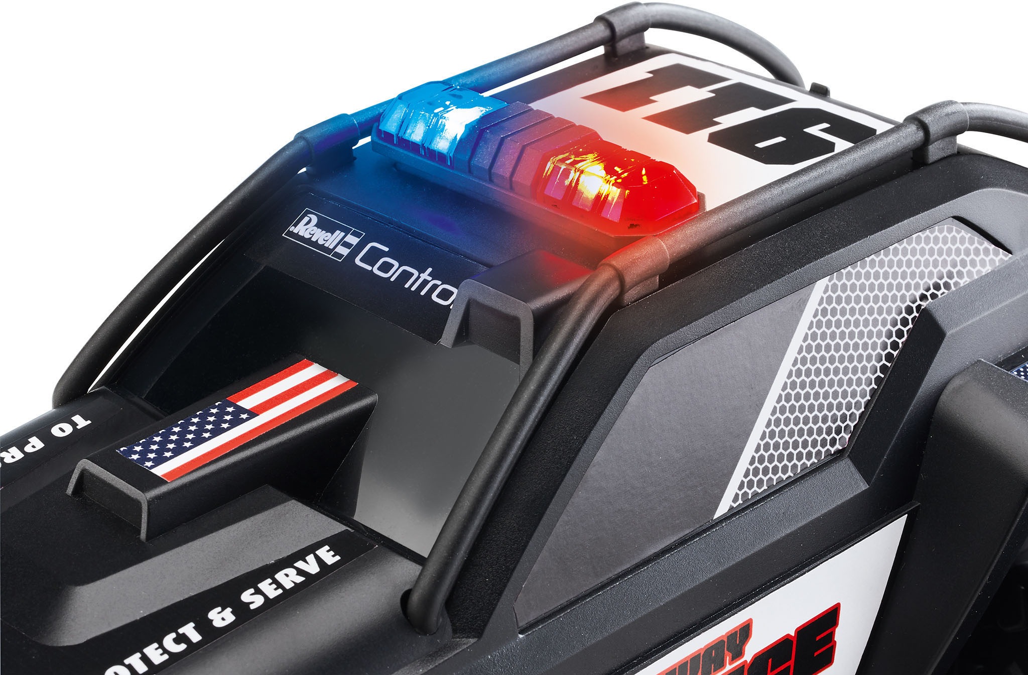 Revell® RC-Auto »Highway Police«, mit LED Blaulichtbalken