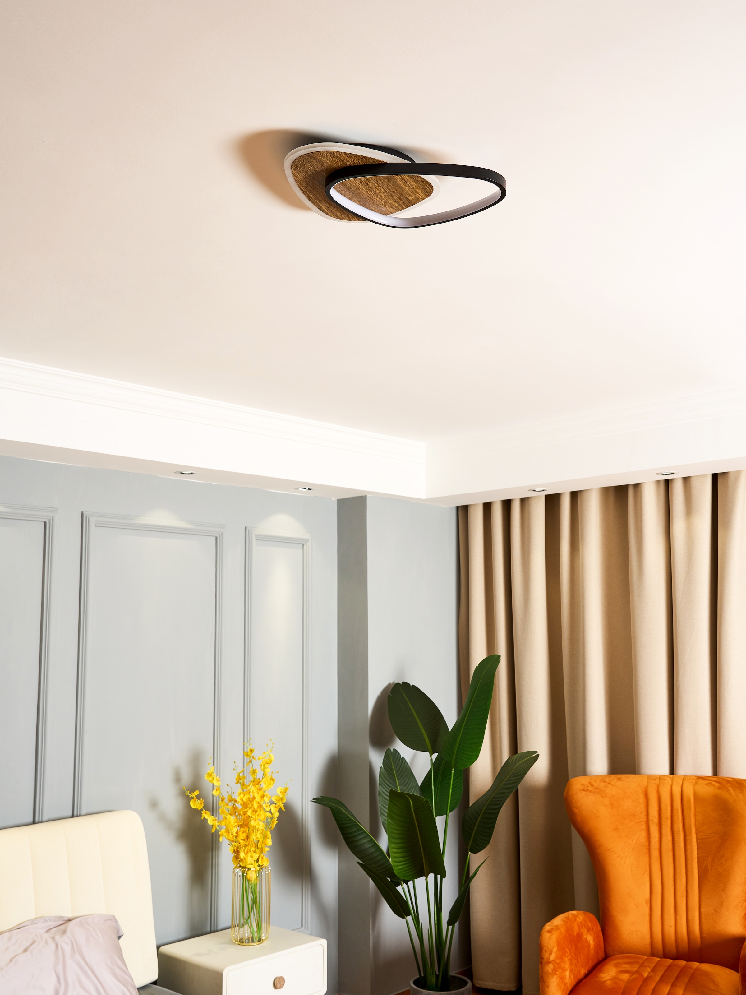 ECO-LIGHT LED Deckenleuchte »LED-Deckenleuchte OVEST«, 2 flammig, Leuchtmittel LED-Board | LED fest integriert