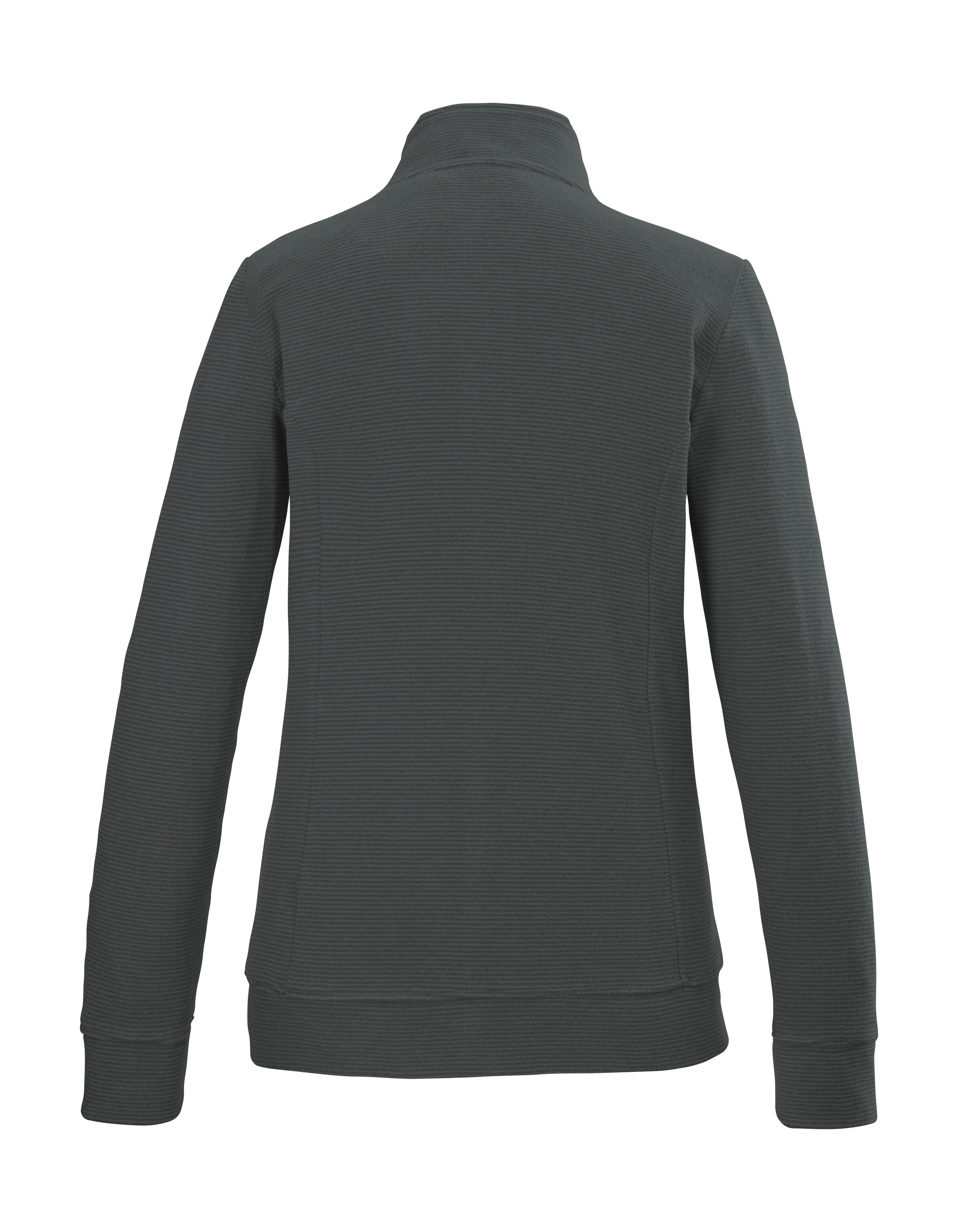 Killtec Fleecejacke »KOS 100 WMN FLC JCKT«, Gestreifte Damen-Fleecejacke mit Zipper-Taschen und Kinnschutz