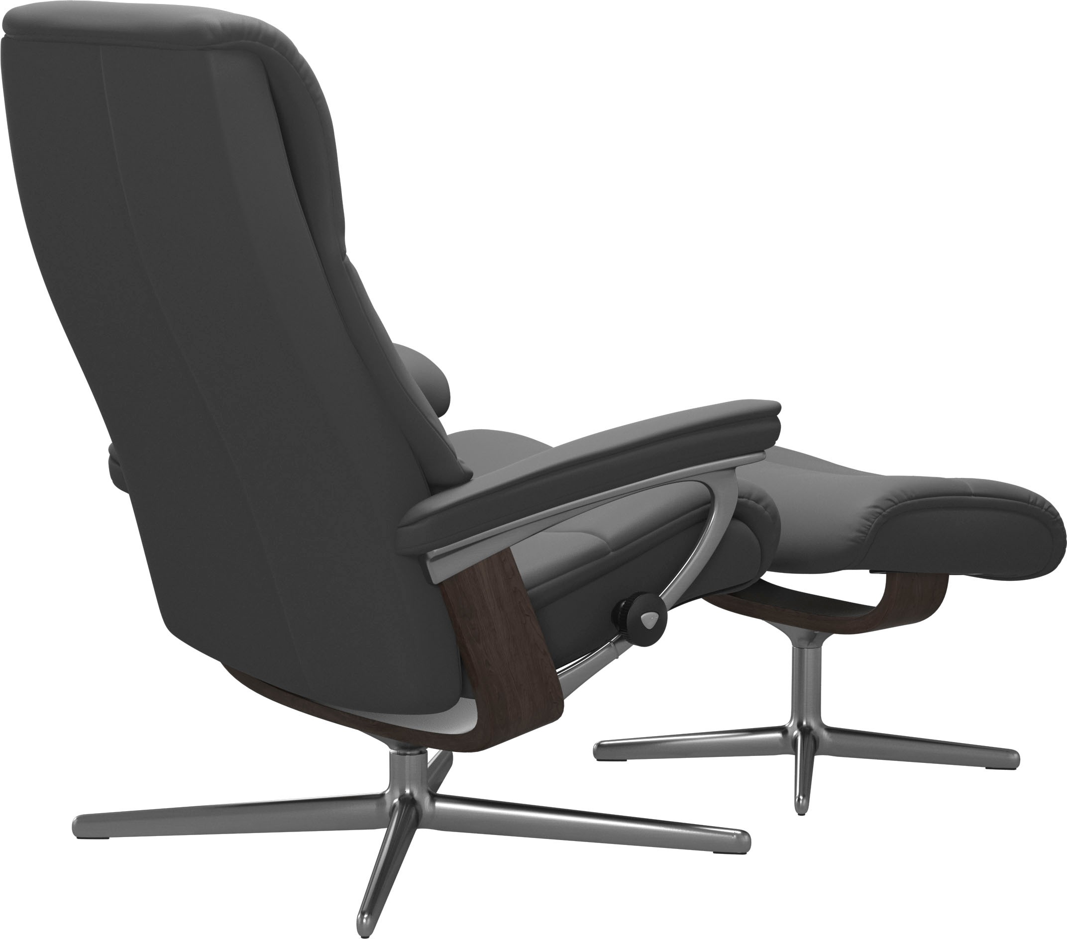 Stressless® Relaxsessel »View« mit Cross Base, Größe S, M & L, Holzakzent Wenge